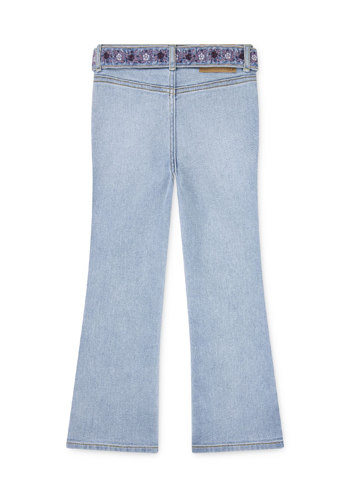 Girls 4-6x Embroidered Flare Jeans