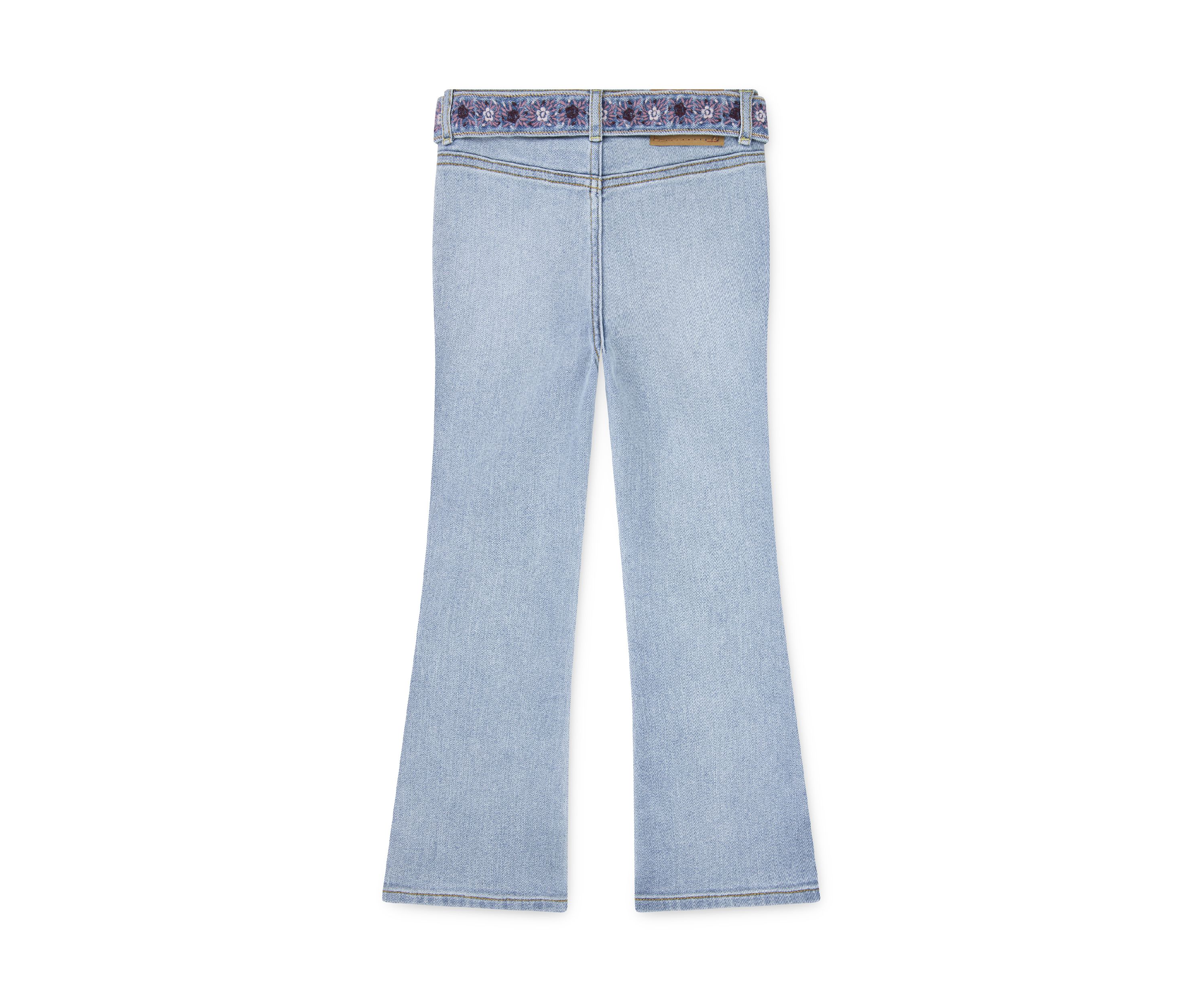 Girls 4-6x Embroidered Flare Jeans