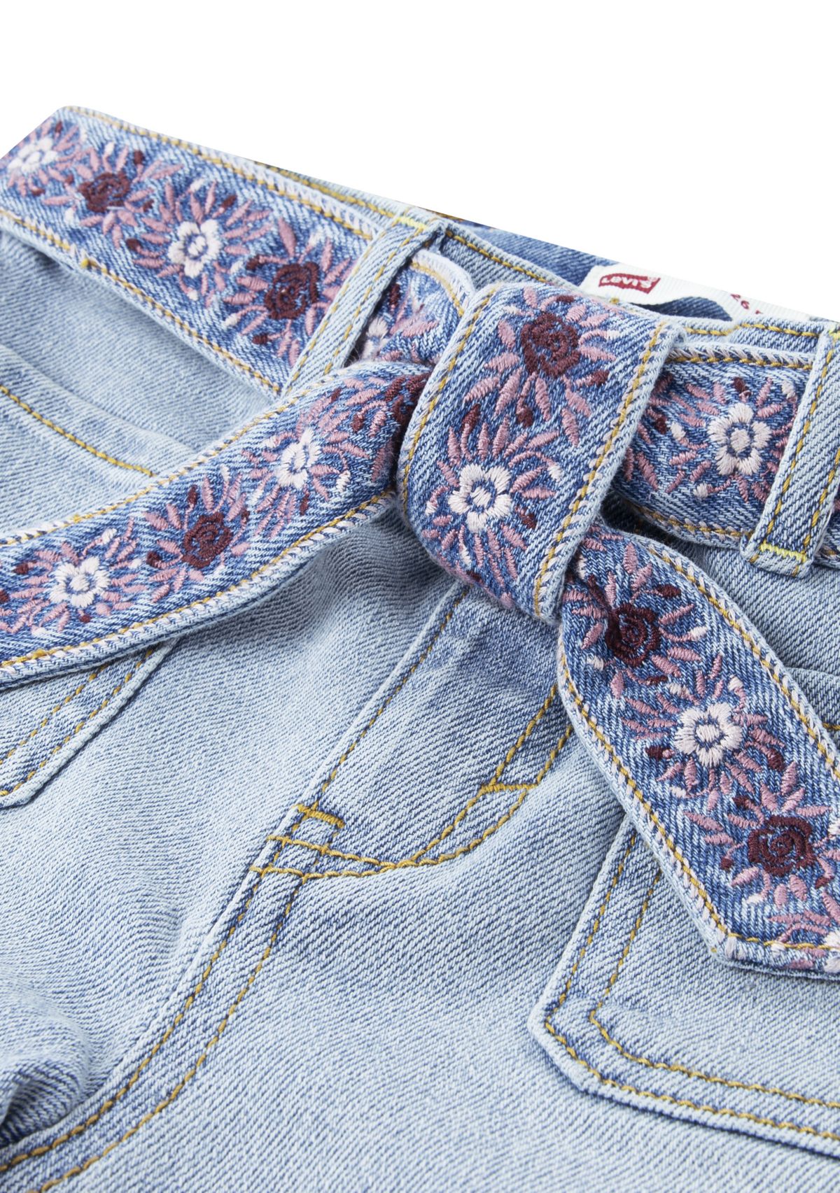 Girls 4-6x Embroidered Flare Jeans