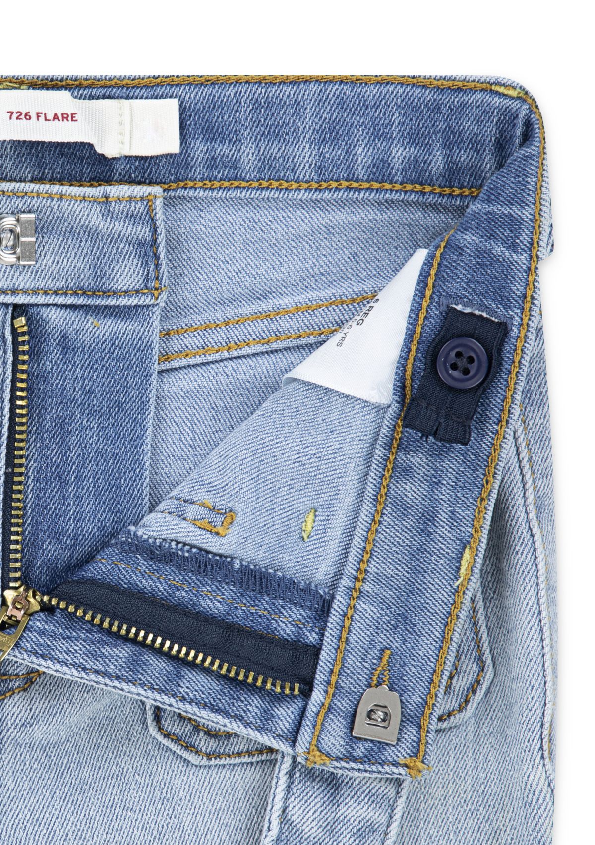 Girls 4-6x Embroidered Flare Jeans