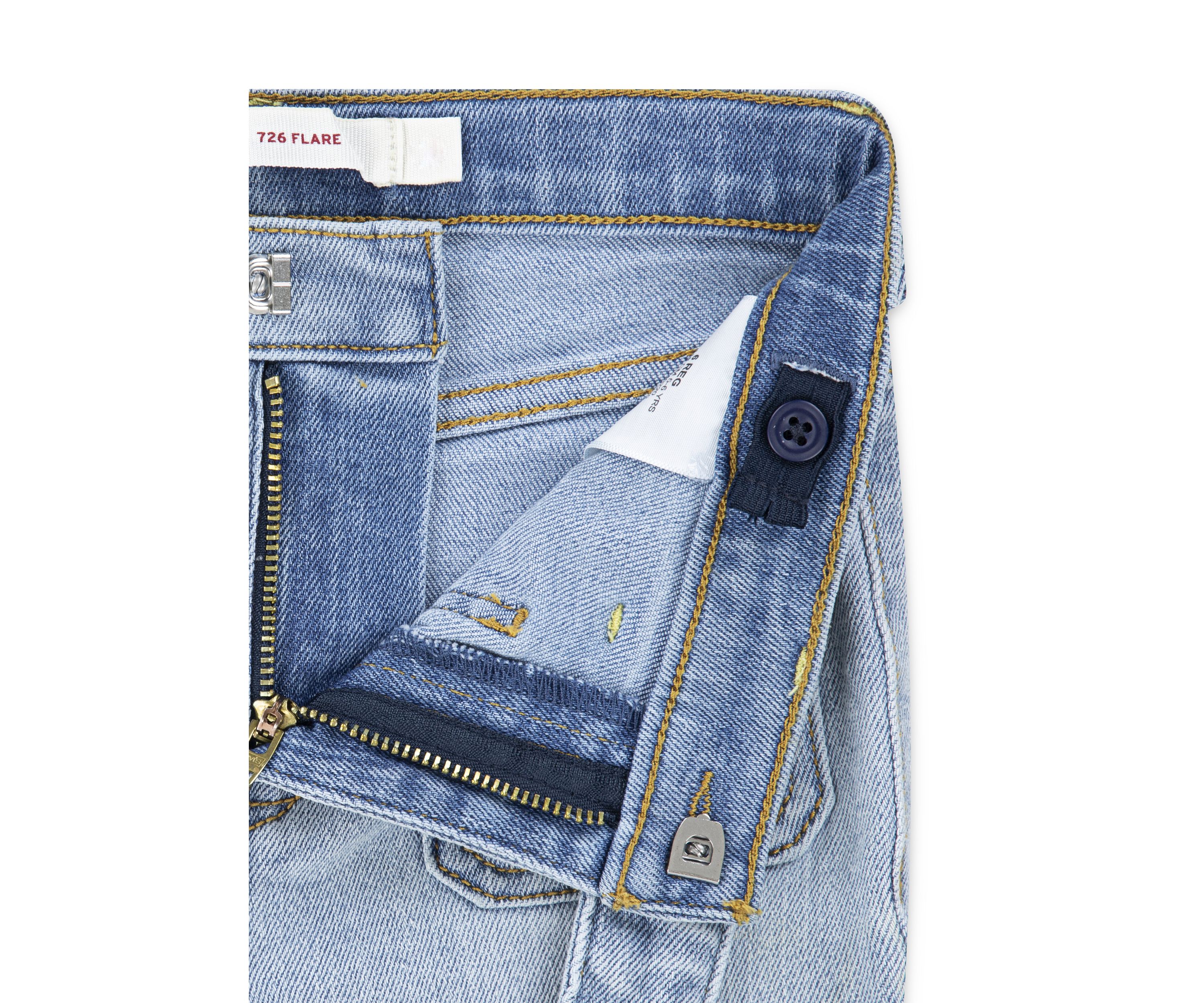 Girls 4-6x Embroidered Flare Jeans