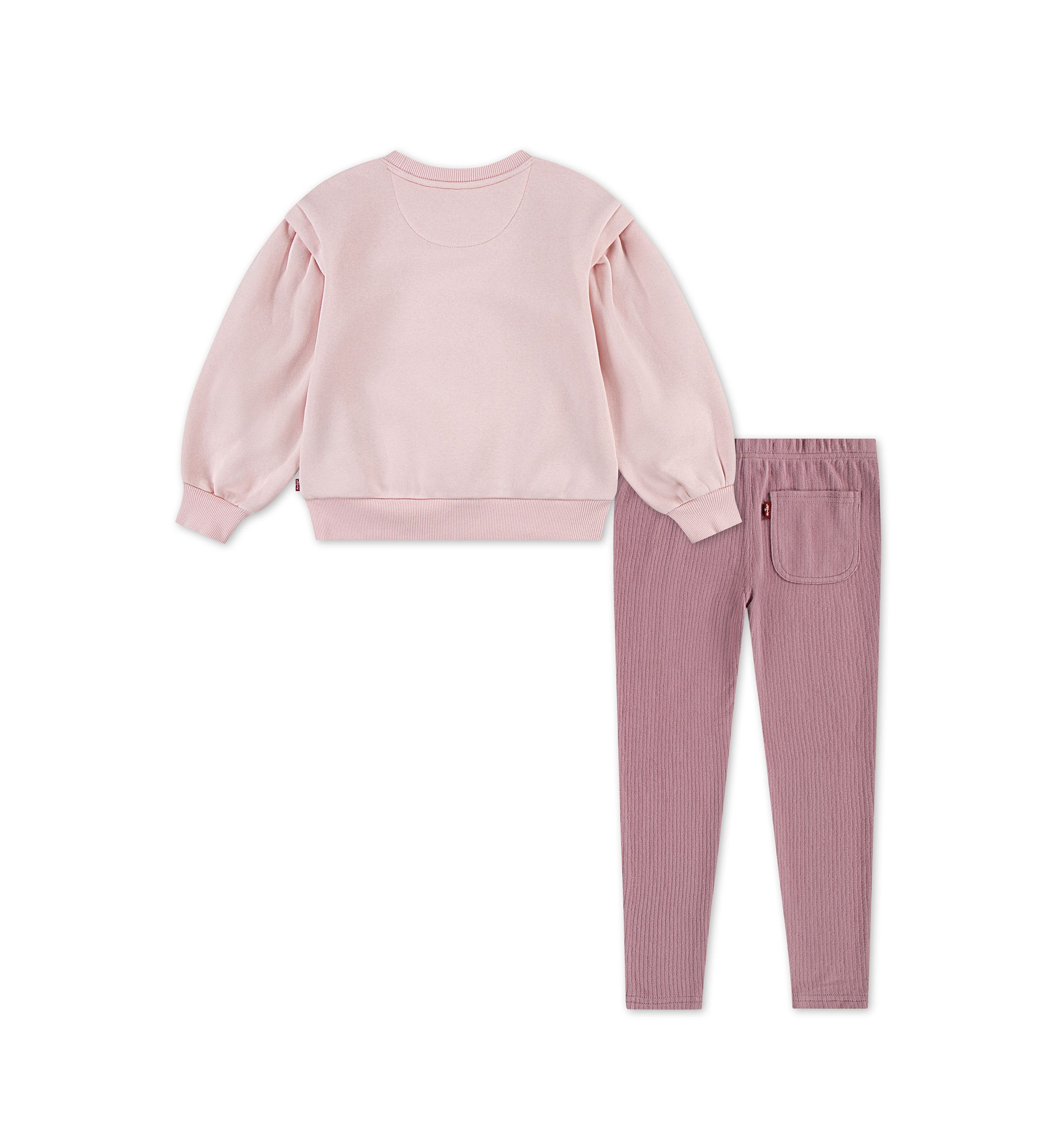 Girls 4-6x Graphic Sweatshirt and Leggings Set