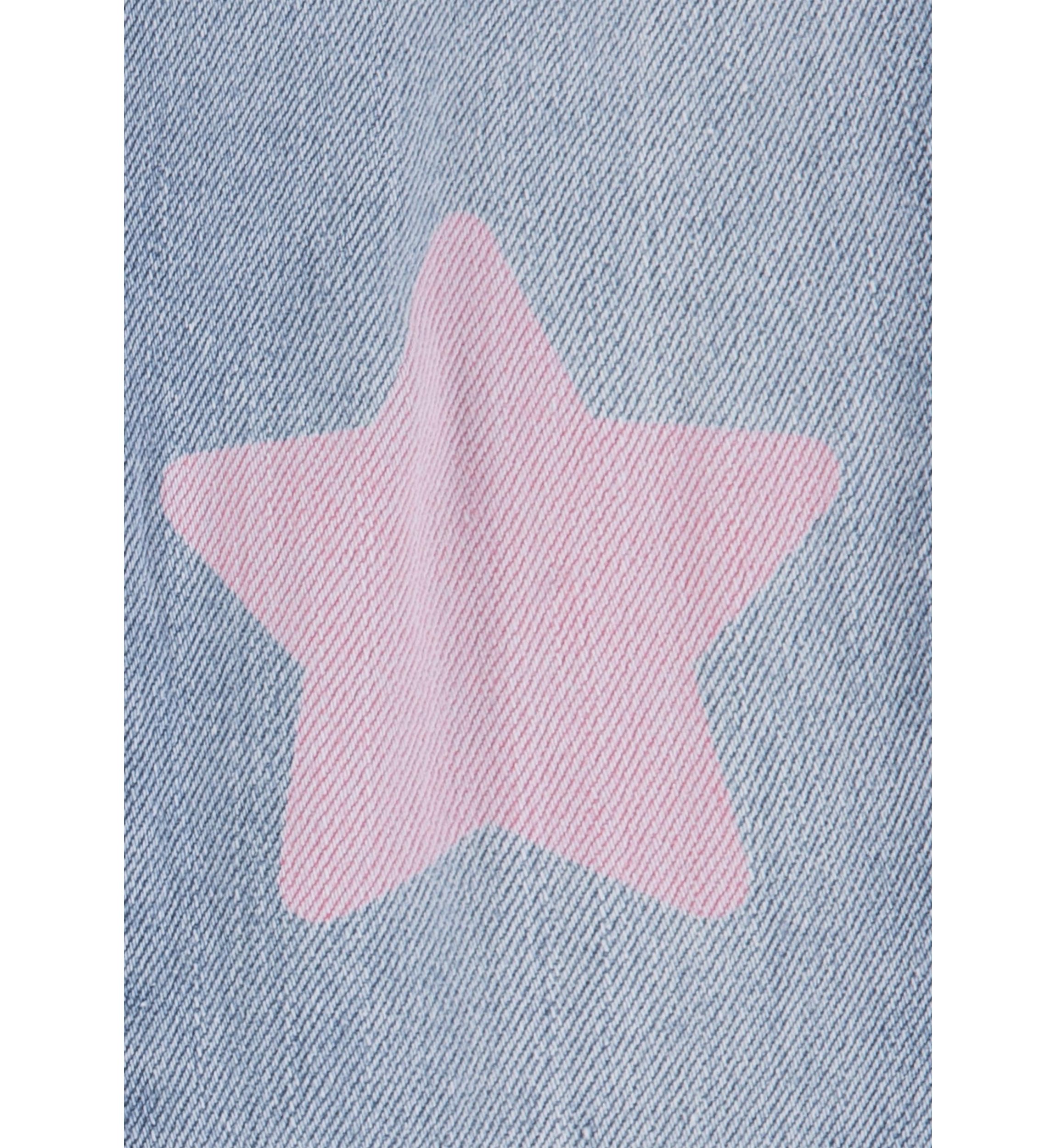 Girls 4-6x Graphic Sweatshirt and Star Knee Jeans Set