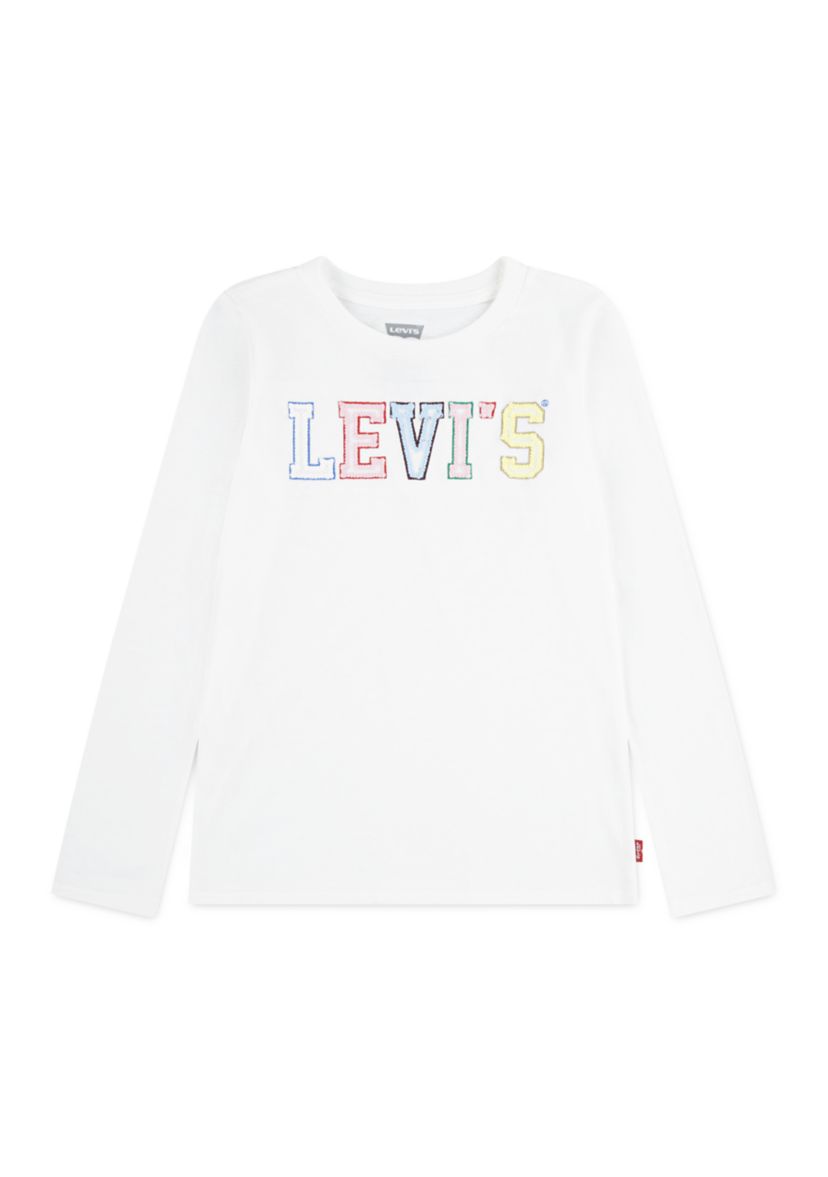 Girls 4-6x Long Sleeve Graphic T-Shirt