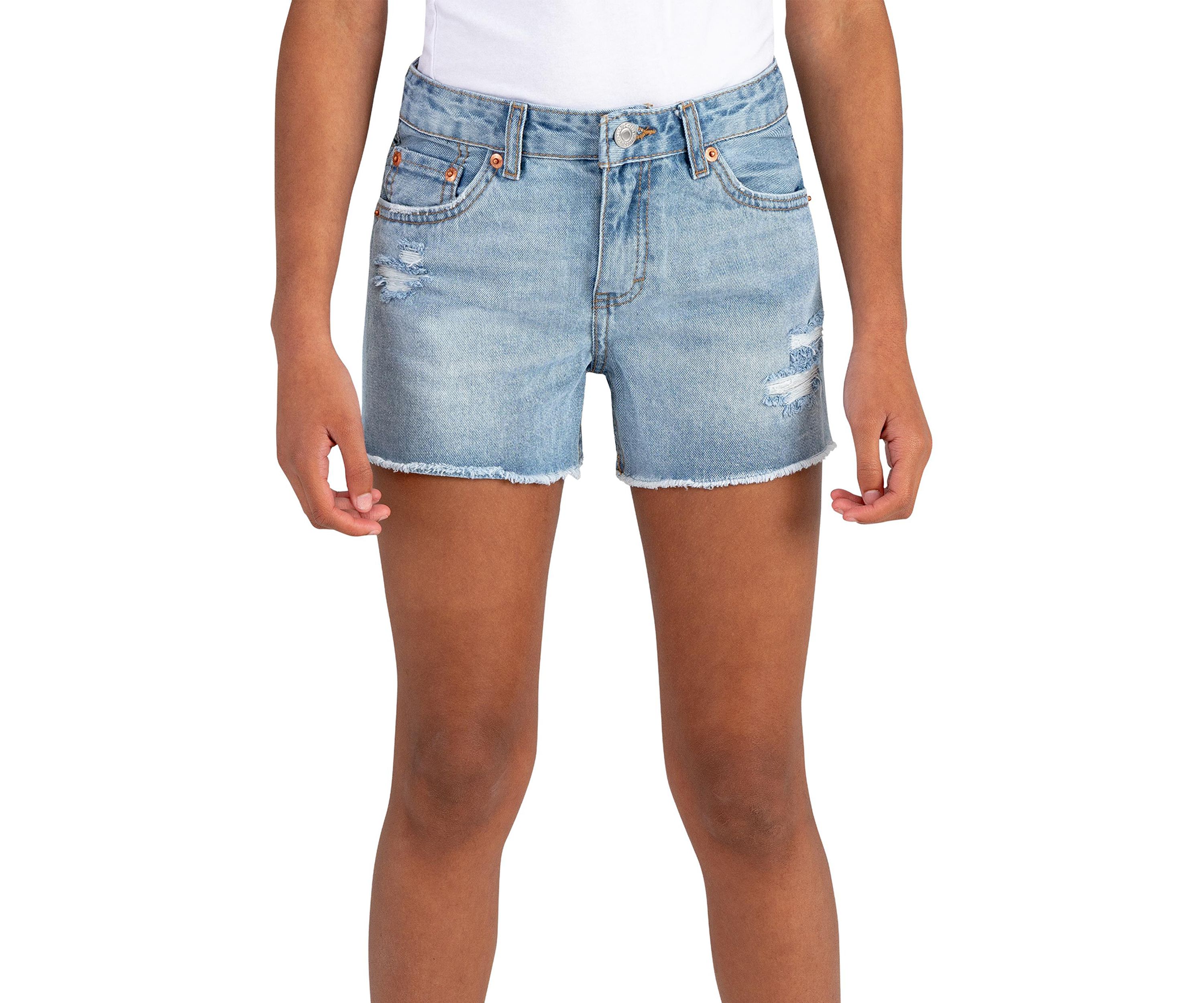 Girls 7-16 Denim Shorts