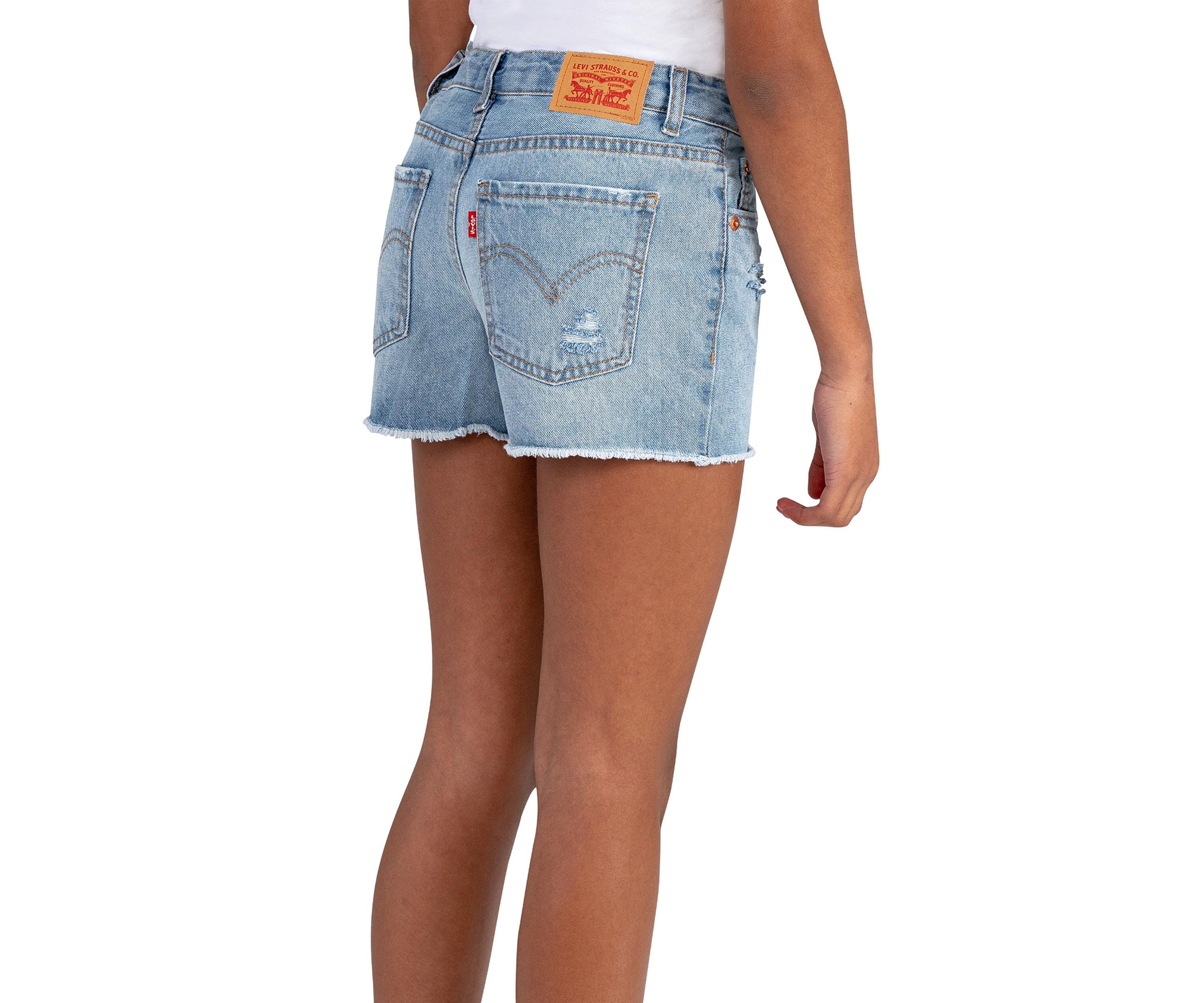 Girls 7-16 Denim Shorts