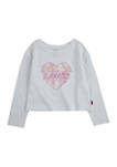 Girls 7-16 Long Sleeve Heart Graphic T-Shirt 