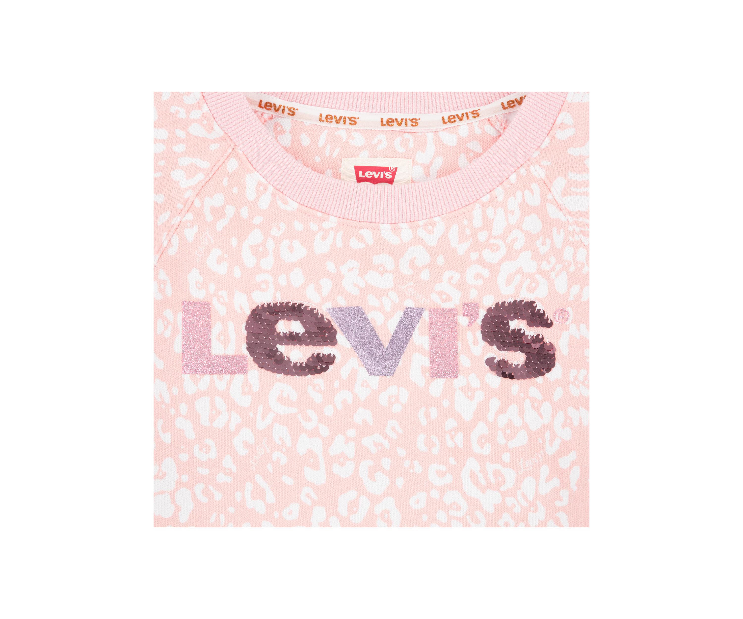Boys 8-20 Cinched Leopard Printed Graphic Sweatshirt