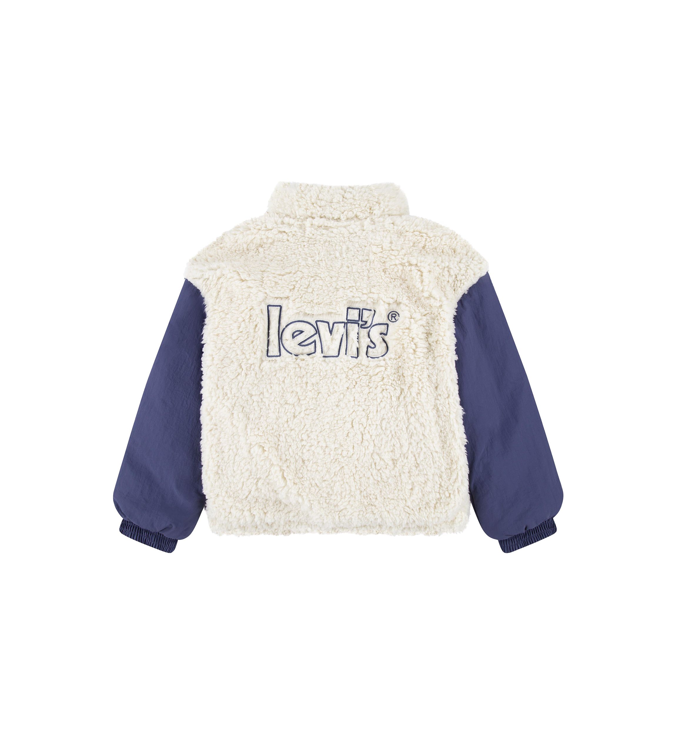 Girls 7-16 Boxy Fit Sherpa Jacket 