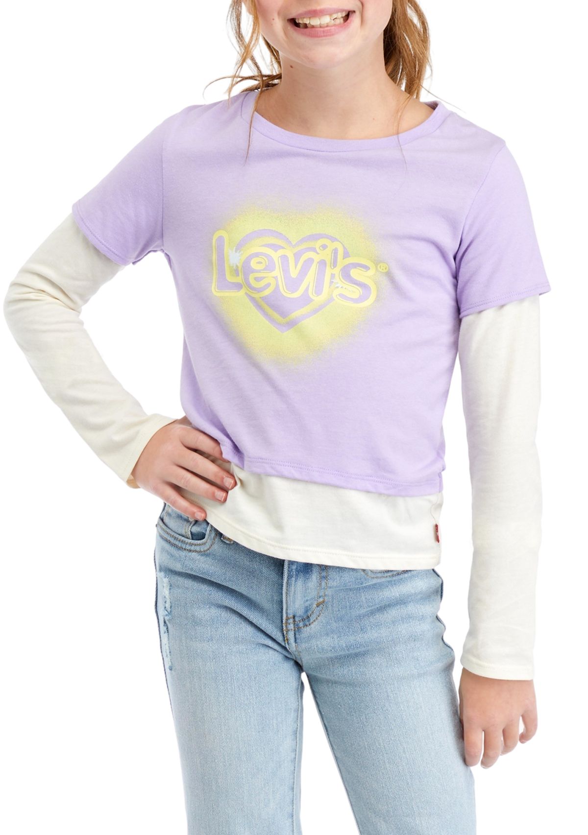 Girls 7-16 2Fer Top