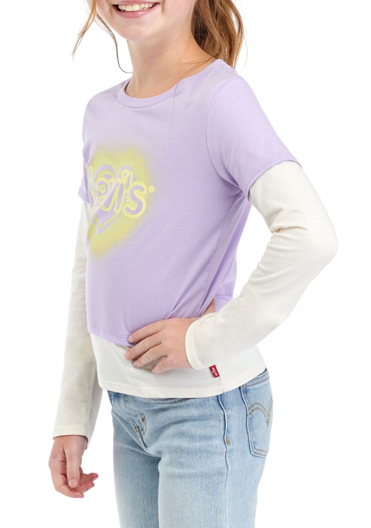 Girls 7-16 2Fer Top