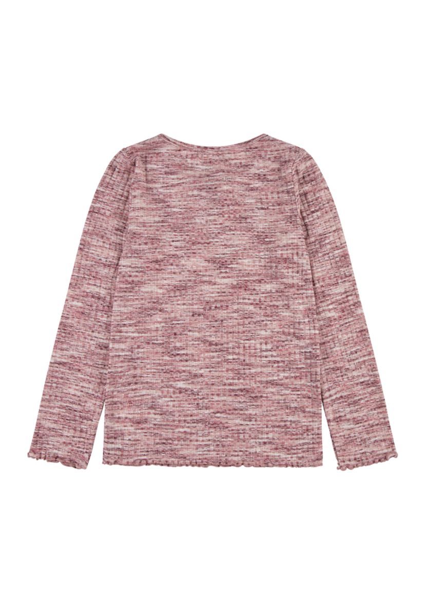 Girls 7-16 Space Dyed Knit Top