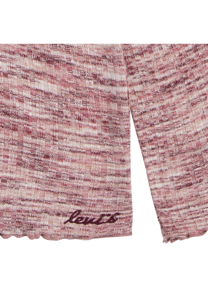 Girls 7-16 Space Dyed Knit Top