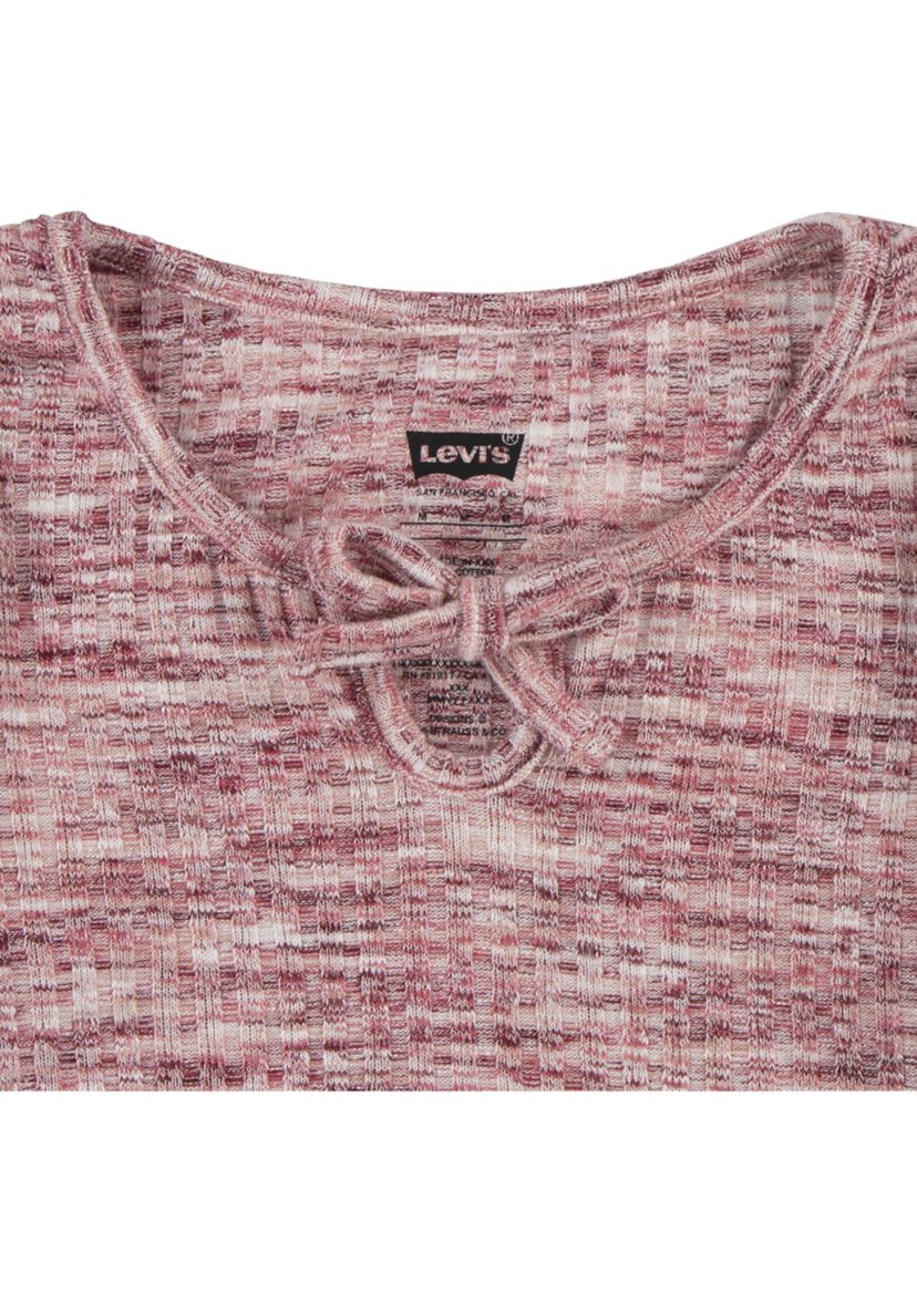 Girls 7-16 Space Dyed Knit Top