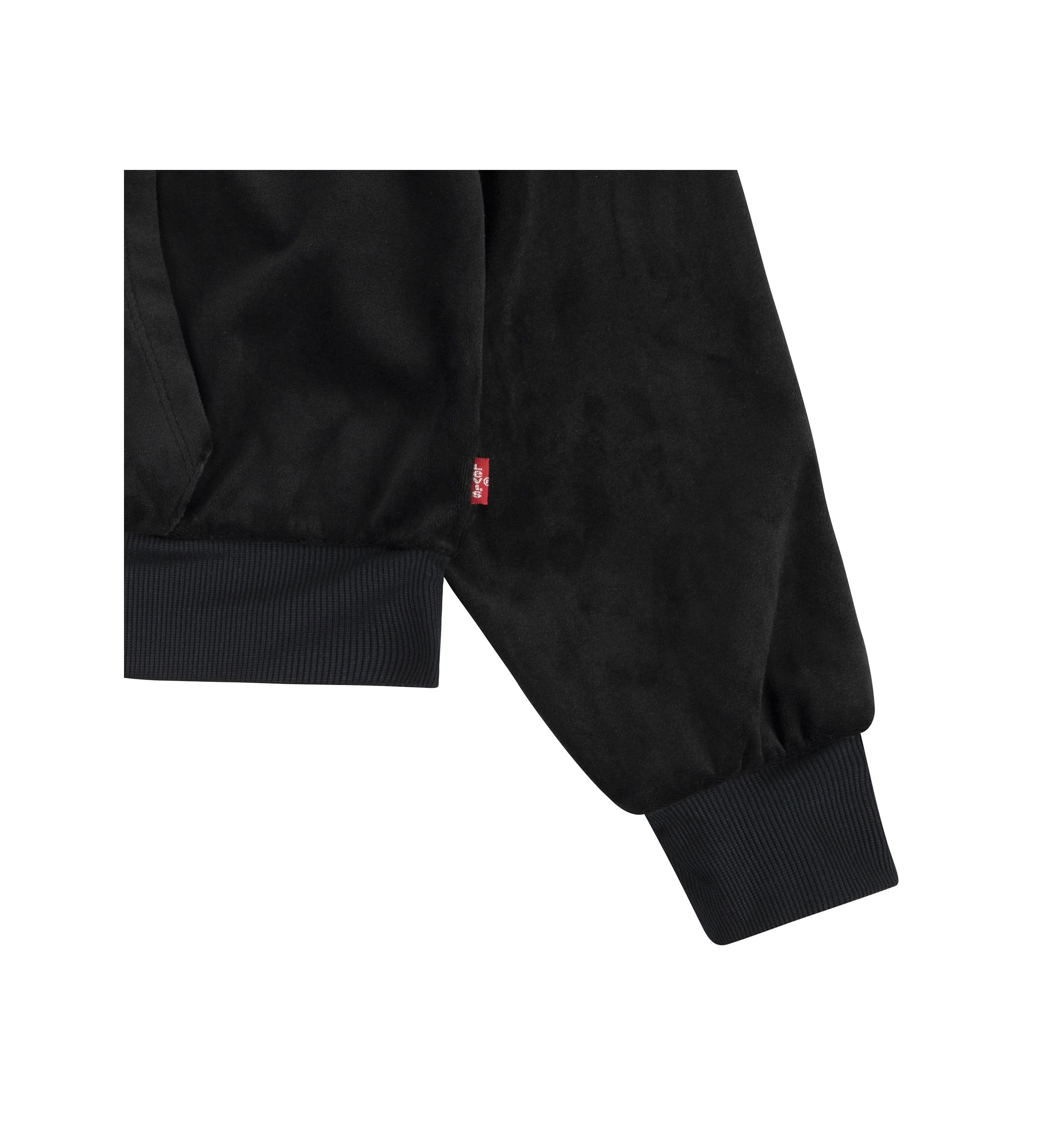 Girls 7-16 Velour Meet and Greet Hoodie