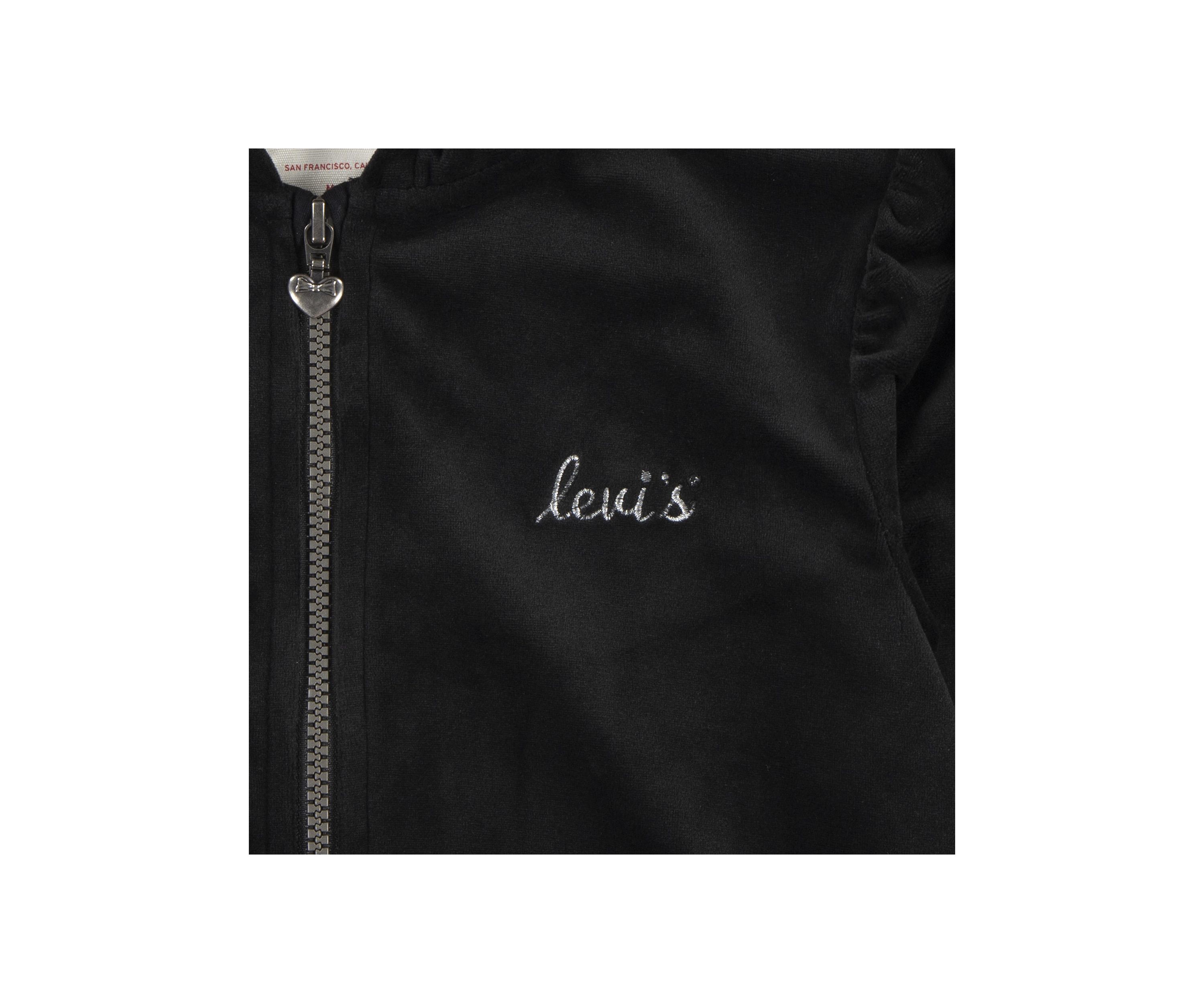Girls 7-16 Velour Meet and Greet Hoodie