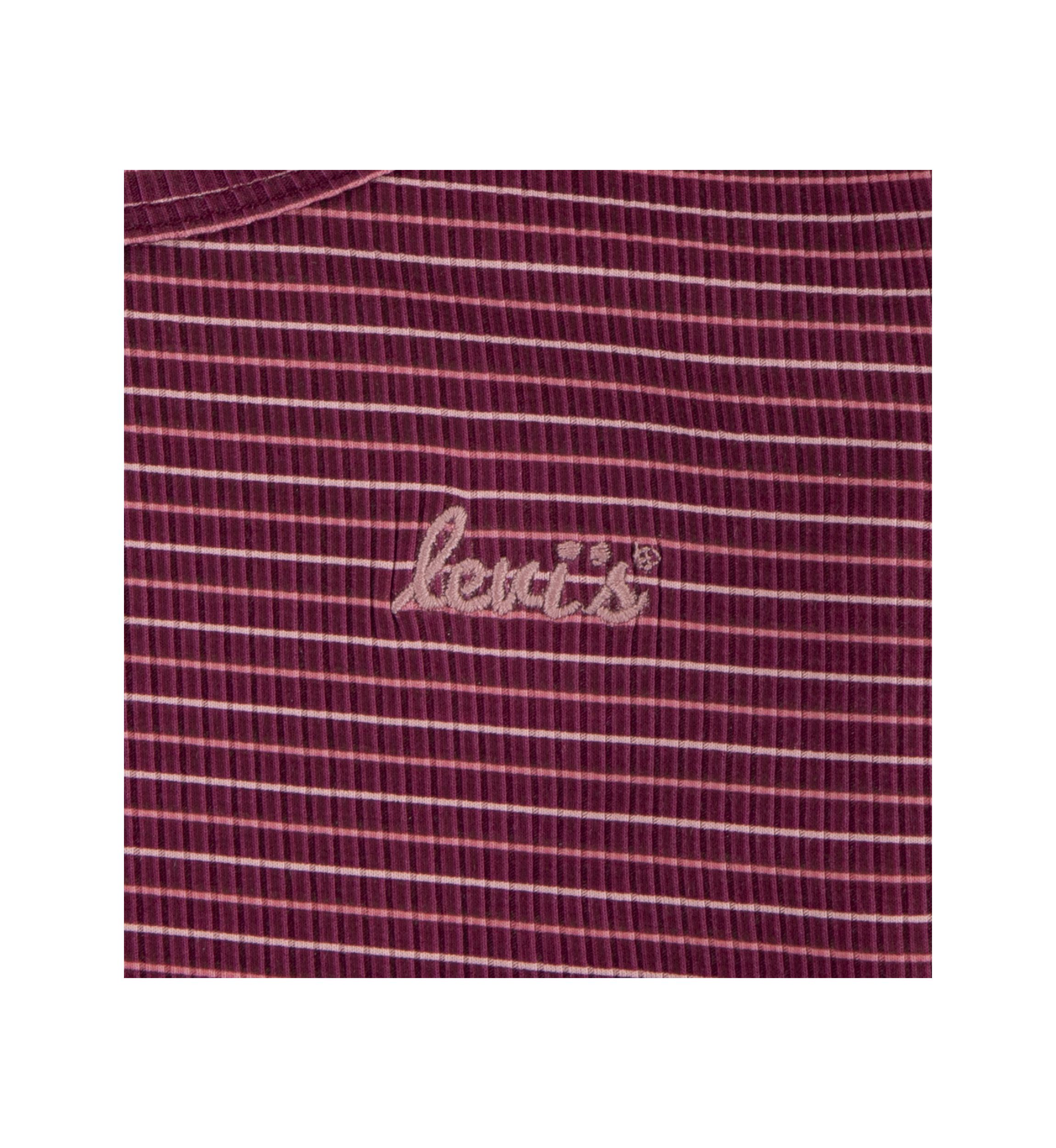 Girls 7-16 Stripe Ribbed Top