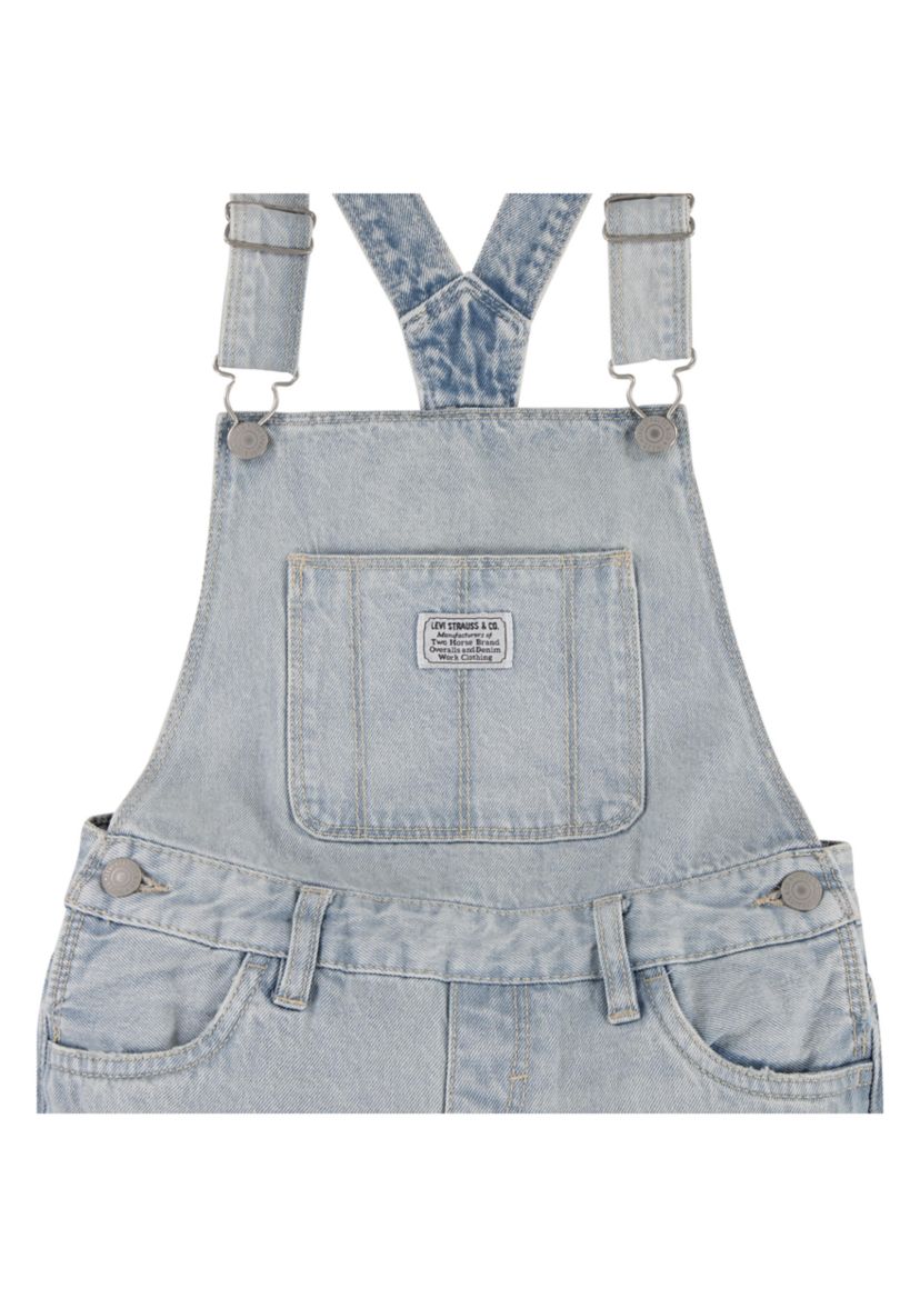 Girls 7-16 Denim Overalls