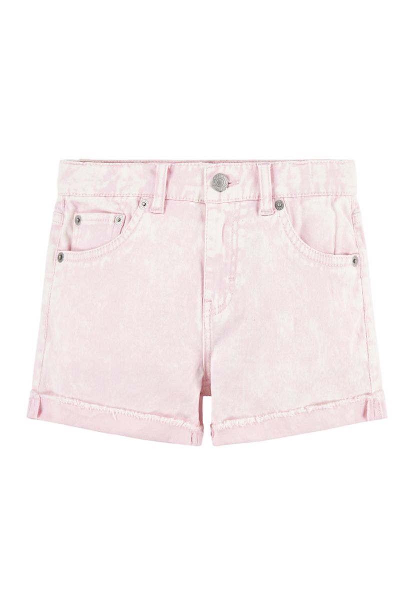 Girls 7-16 Angled Frayed Cuff Shorts