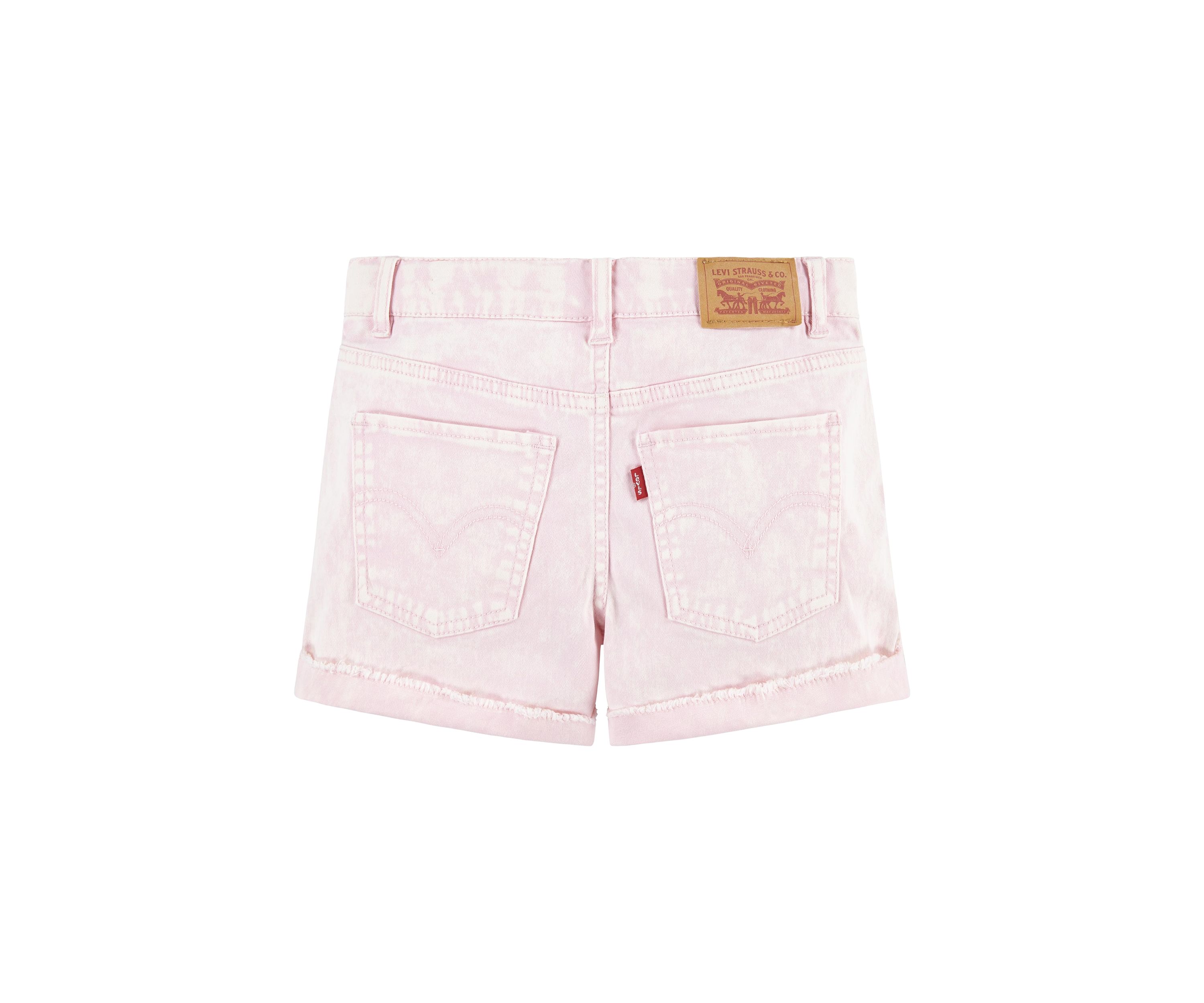 Girls 7-16 Angled Frayed Cuff Shorts