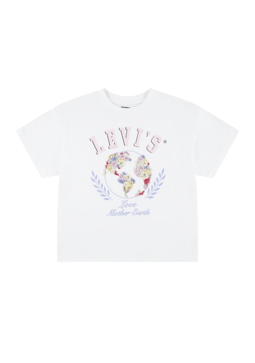 Girls 7-16 Oversized Earth Graphic T-Shirt