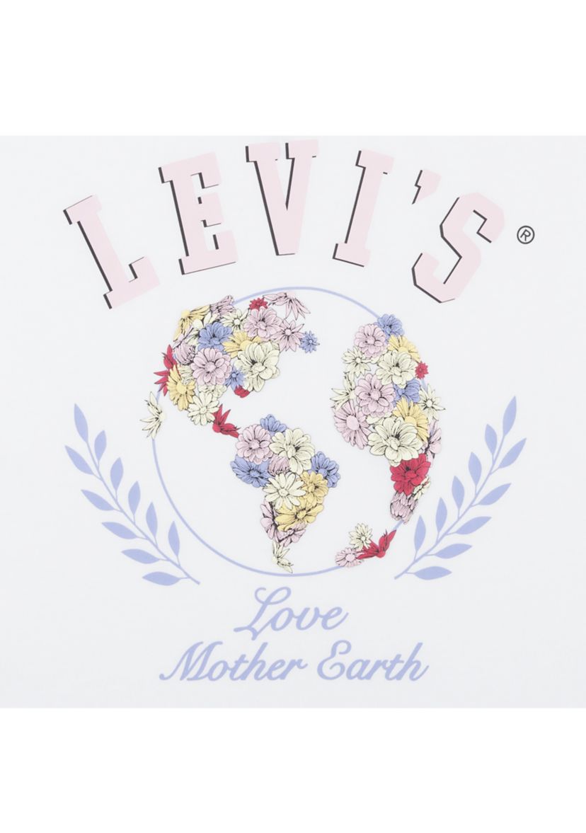 Girls 7-16 Oversized Earth Graphic T-Shirt