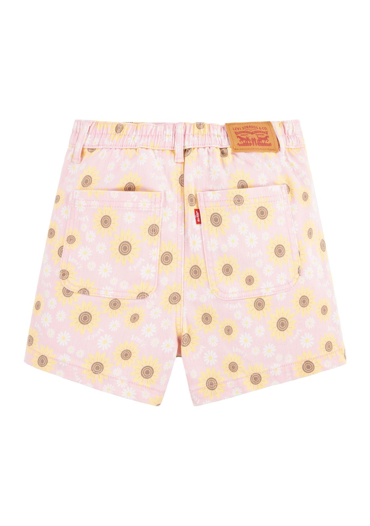 Girls 7-16 Printed Twill A-Line Shorts