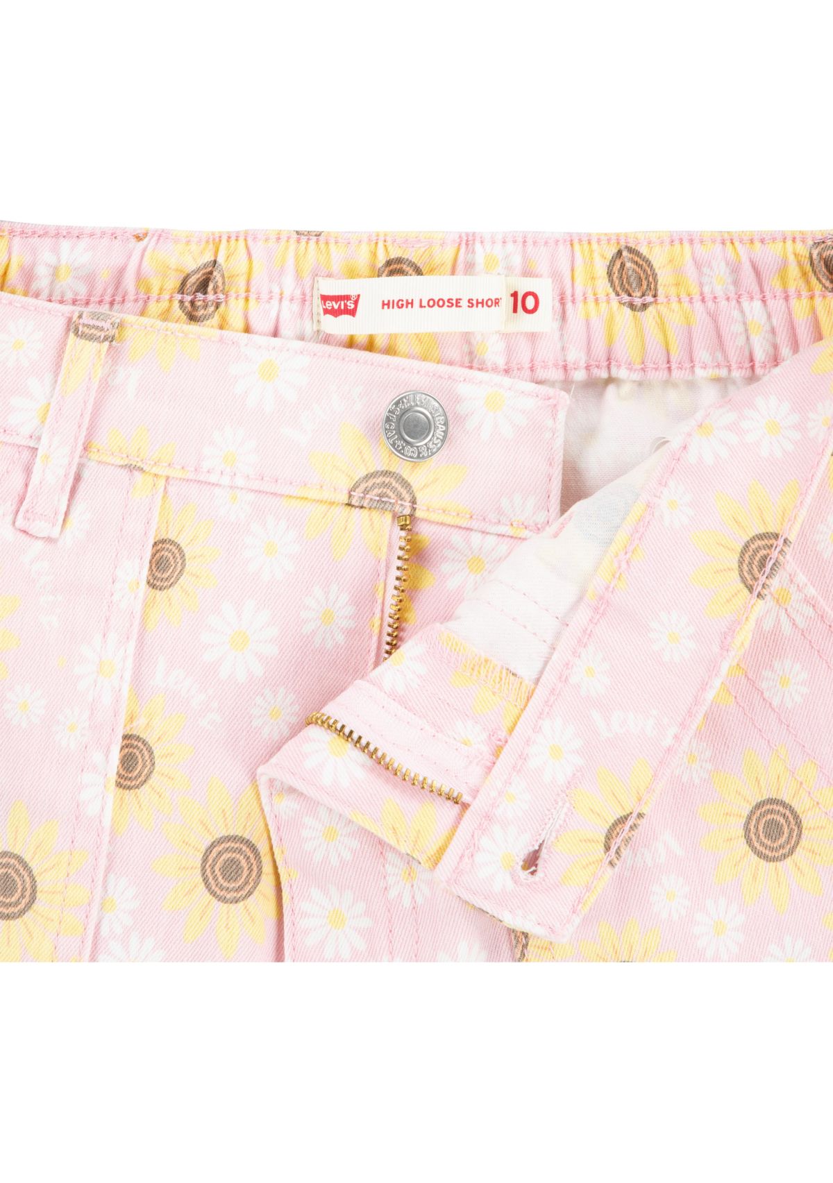 Girls 7-16 Printed Twill A-Line Shorts