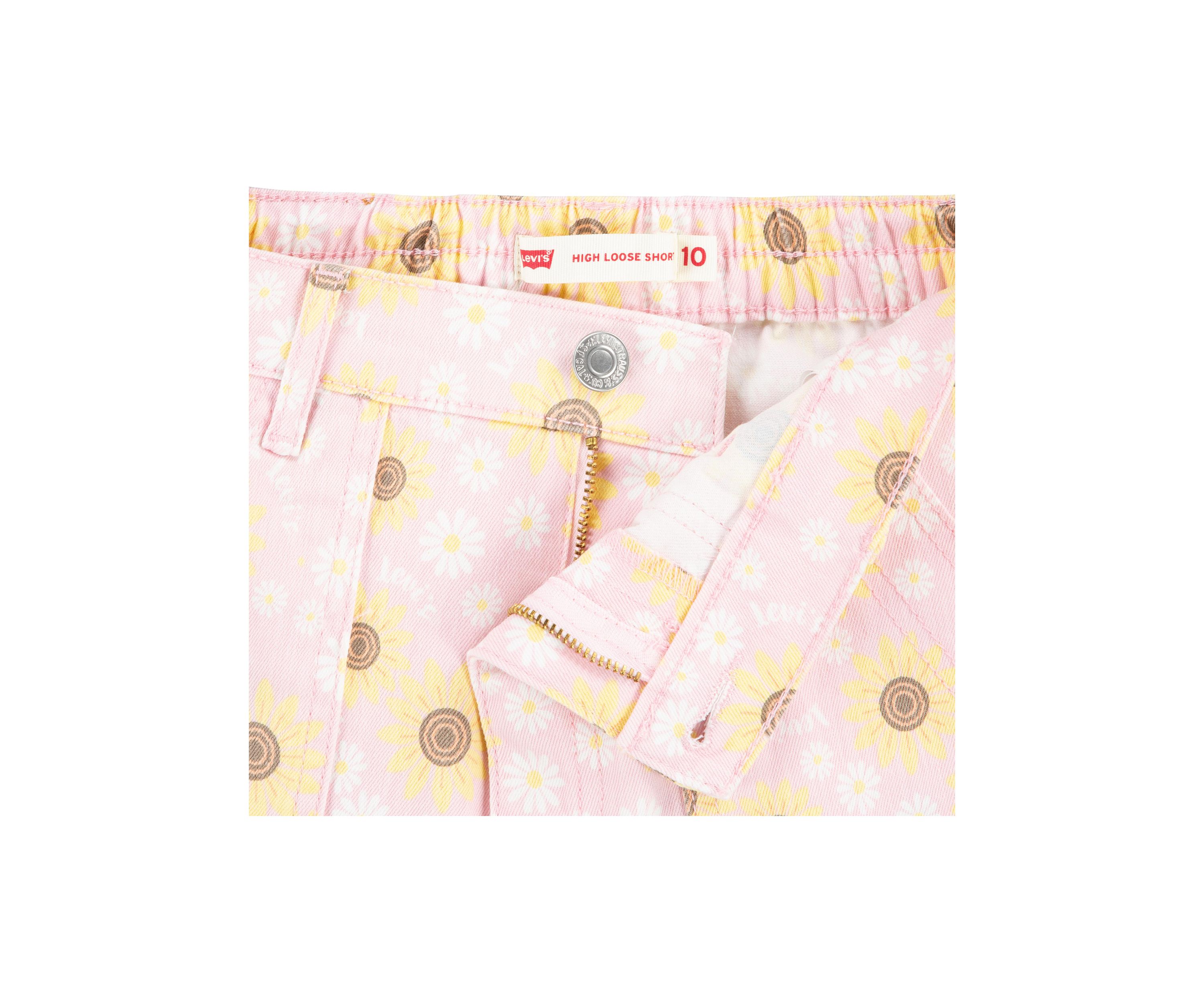 Girls 7-16 Printed Twill A-Line Shorts