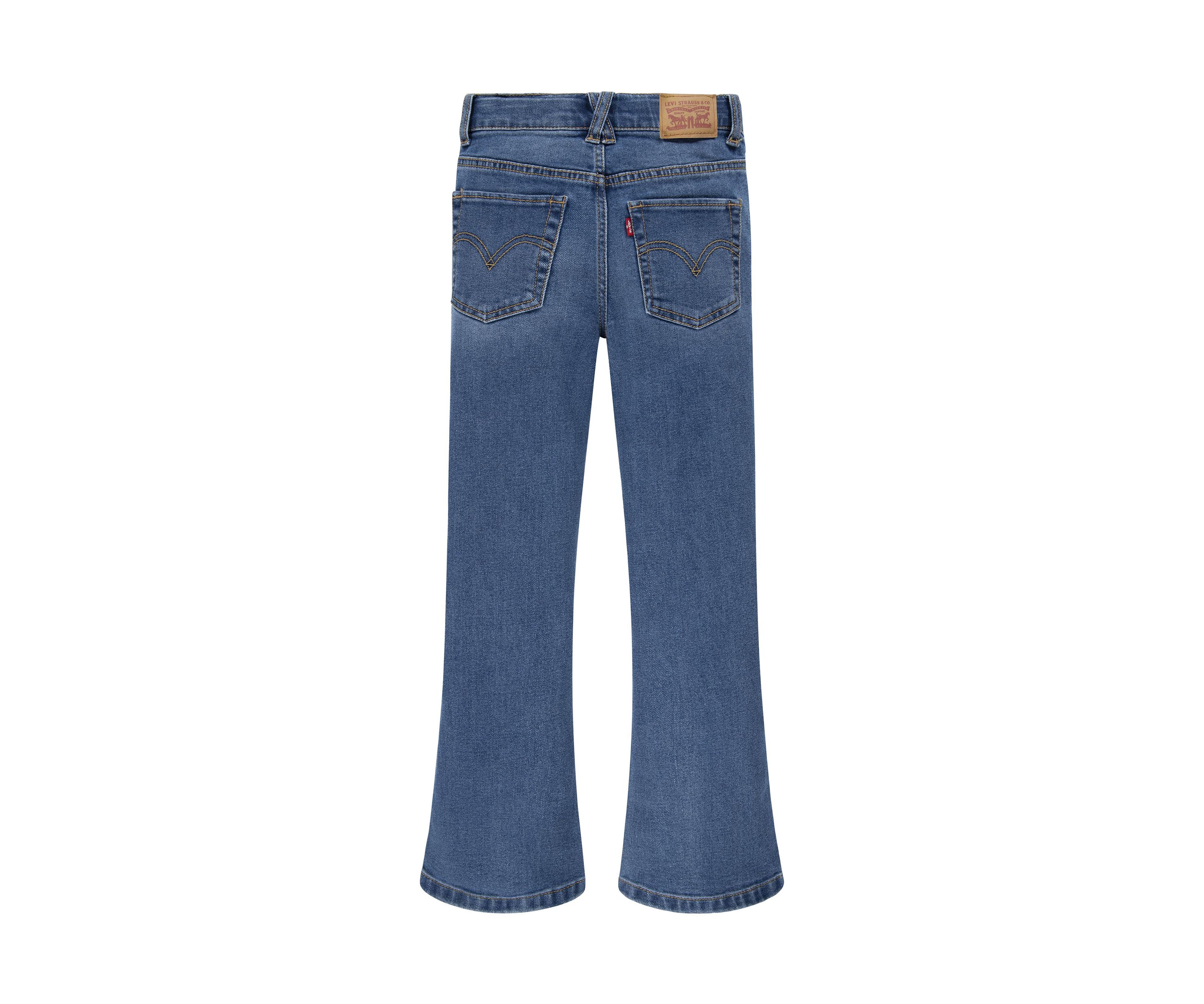 Girls 7-16 Cargo Flare Jeans