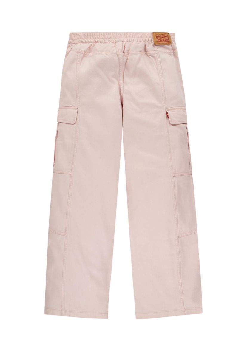 Girls 7-16 Twill Baggy Wide Leg Cargo Pants