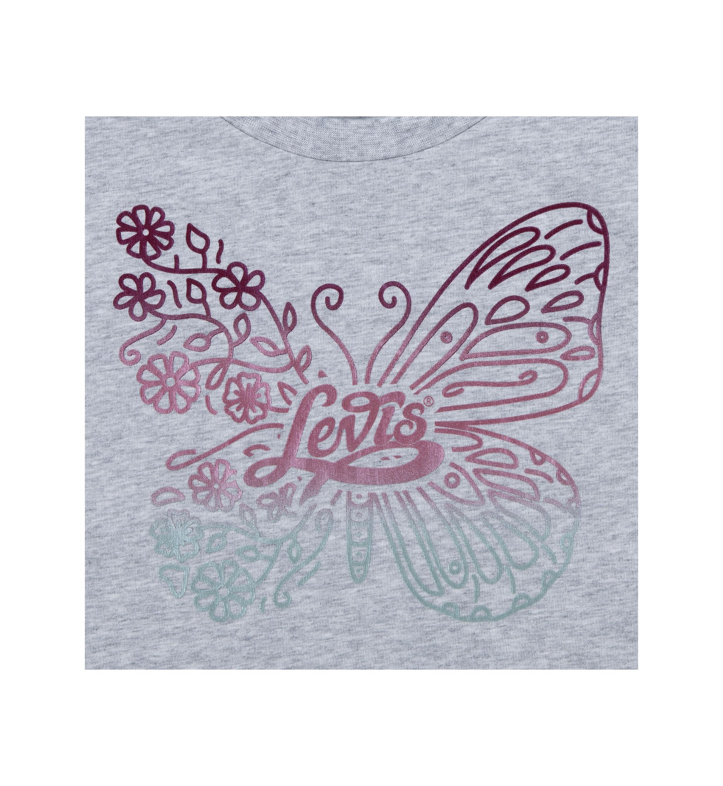 Girls 7-16 Meet and Greet Butterfly Graphic T-Shirt