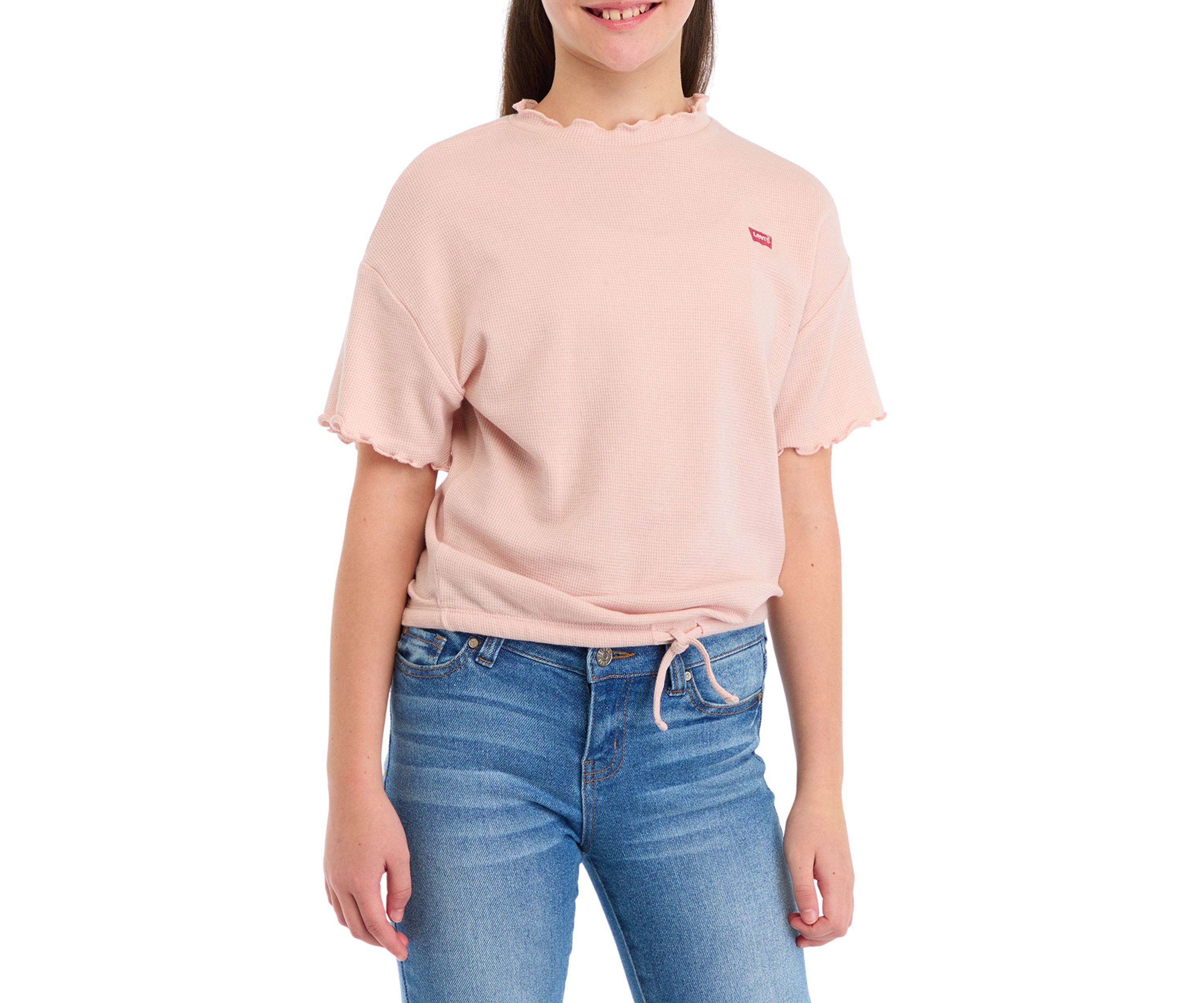 Girls 7-16 Waffle Knit Top