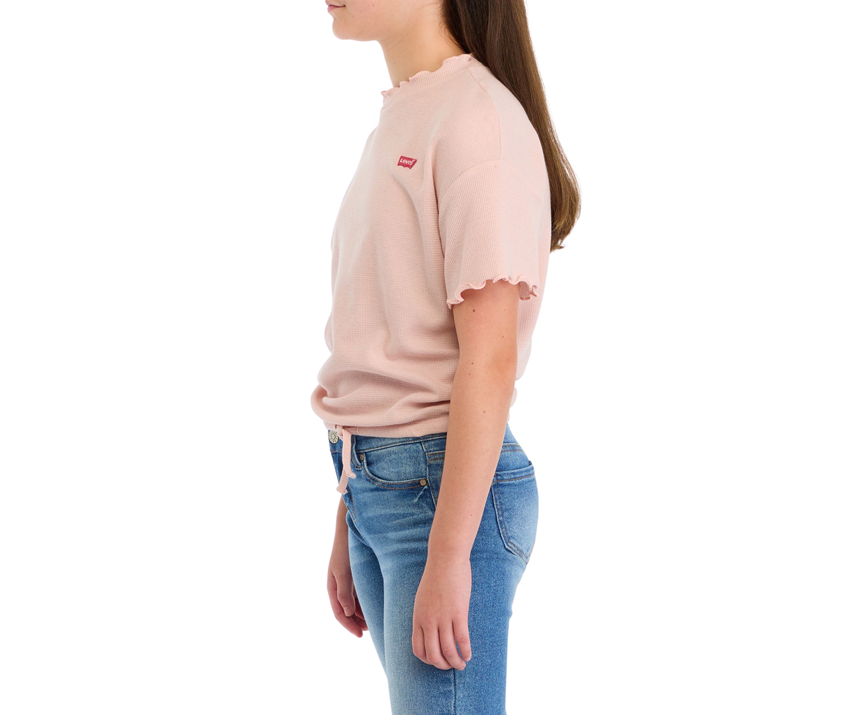 Girls 7-16 Waffle Knit Top