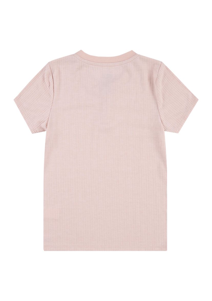 Girls 7-16 Ribbed Knit Babydoll Top