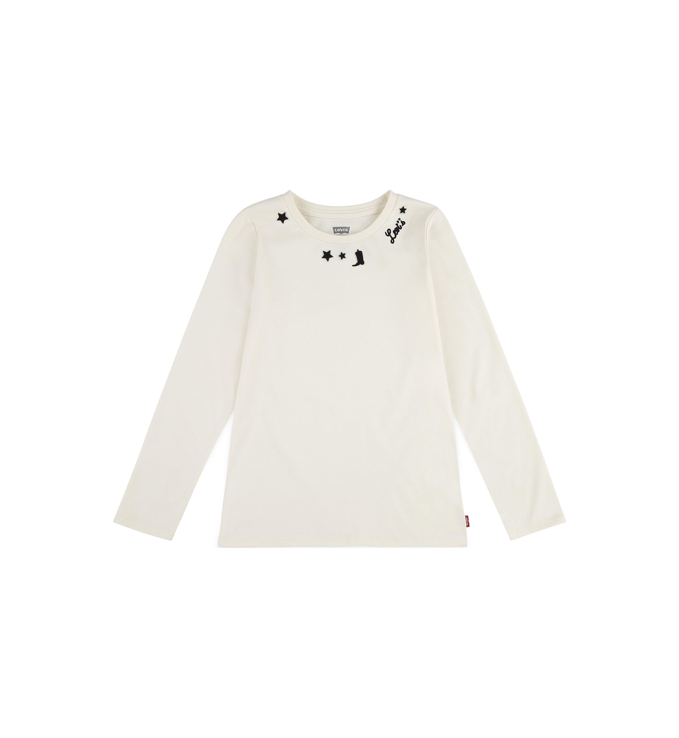 Girls 7-16 Stars Embroidered T-Shirt