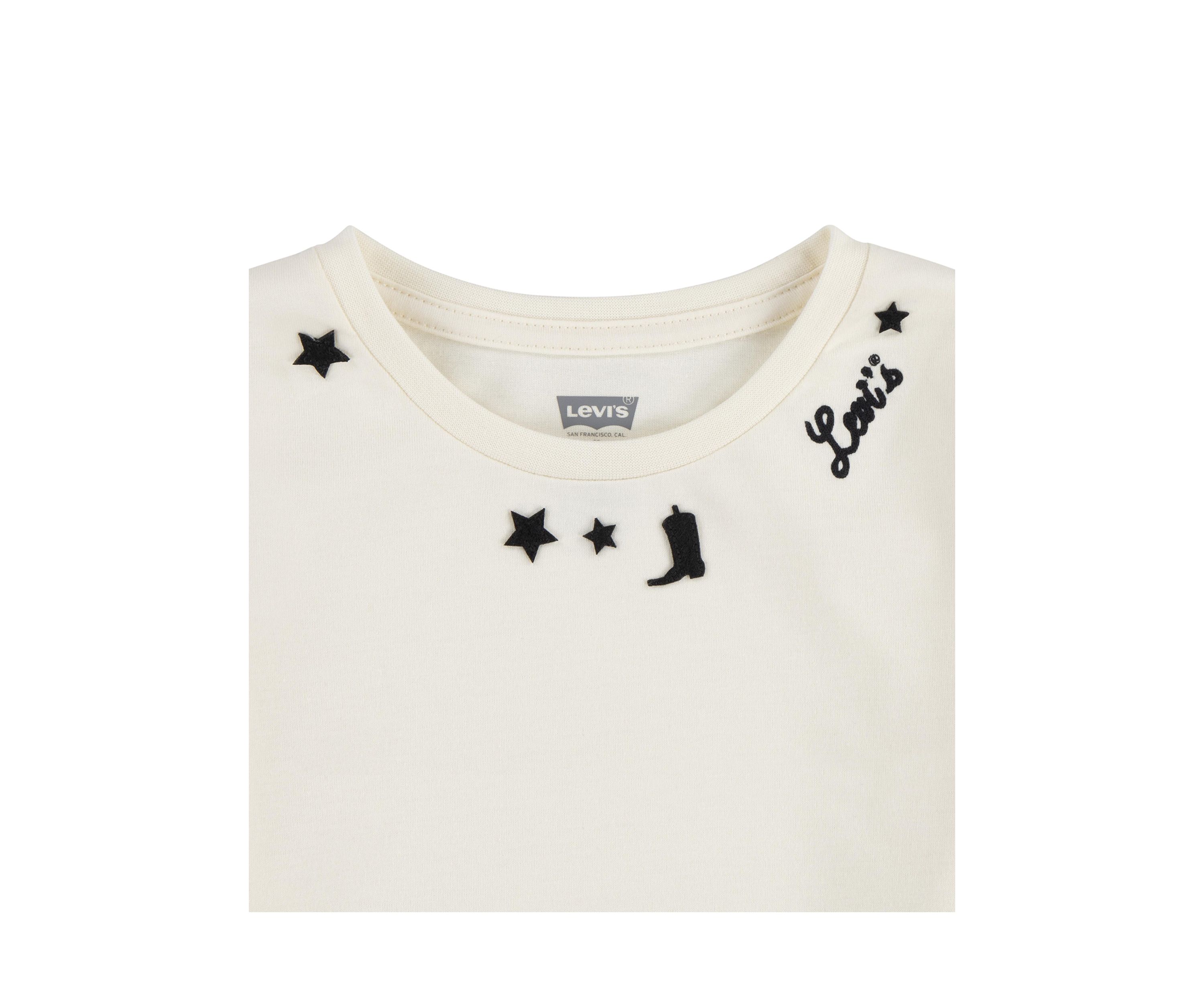 Girls 7-16 Stars Embroidered T-Shirt