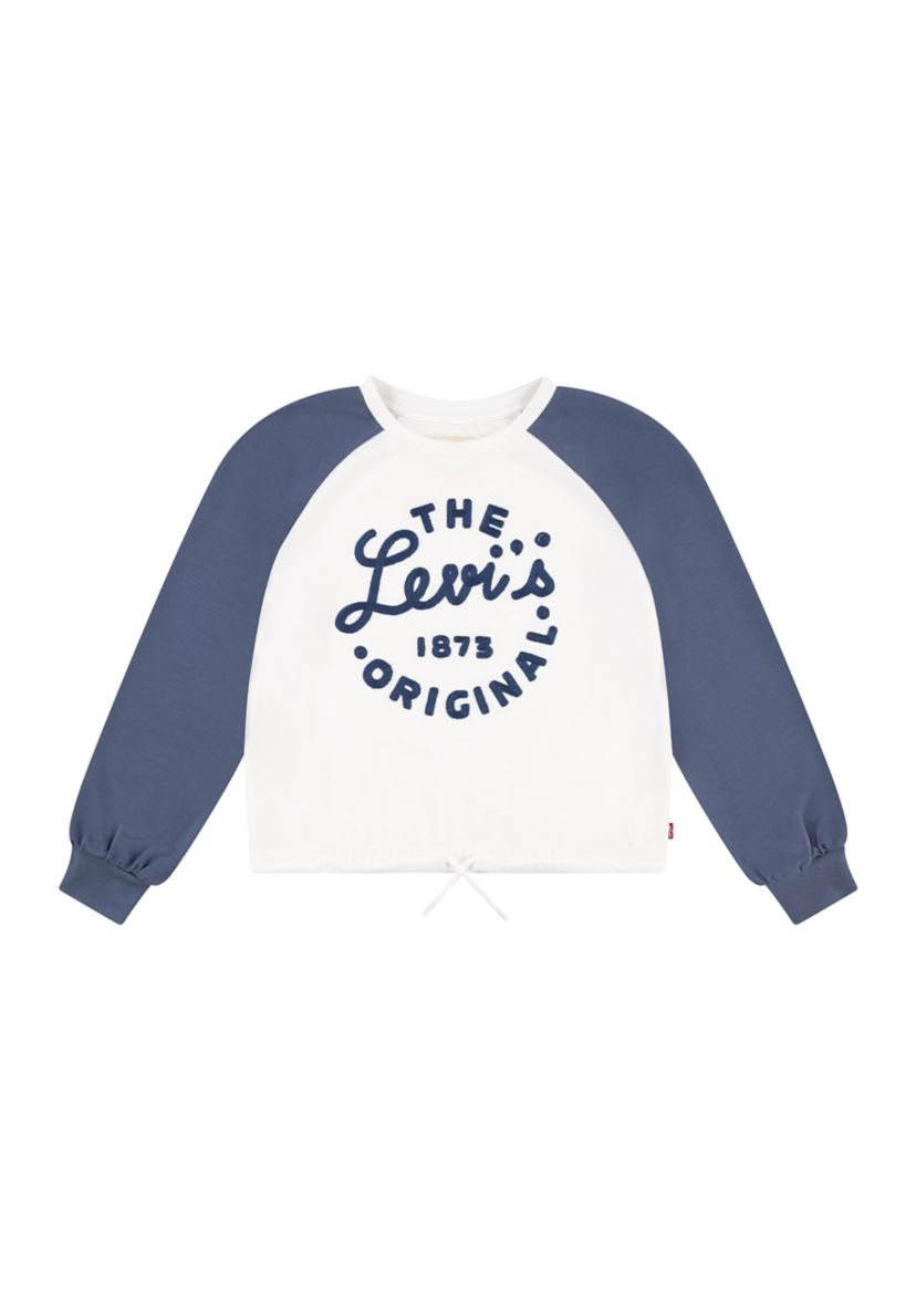Girls 7-16 Logo Graphic Raglan Sleeve T-Shirt