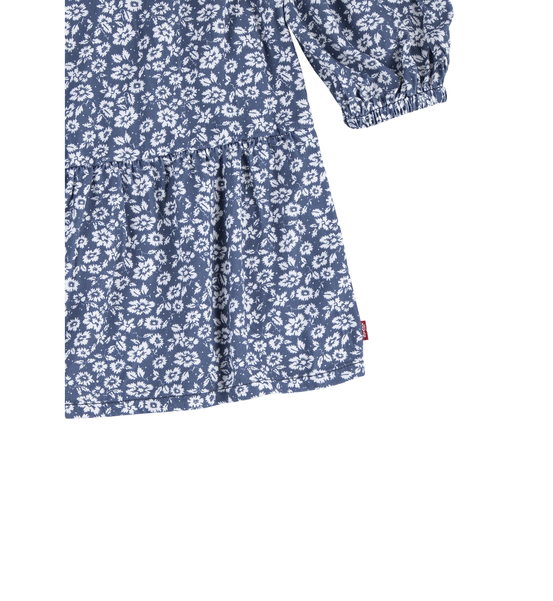 Girls 7-16 Smocked Printed Dress