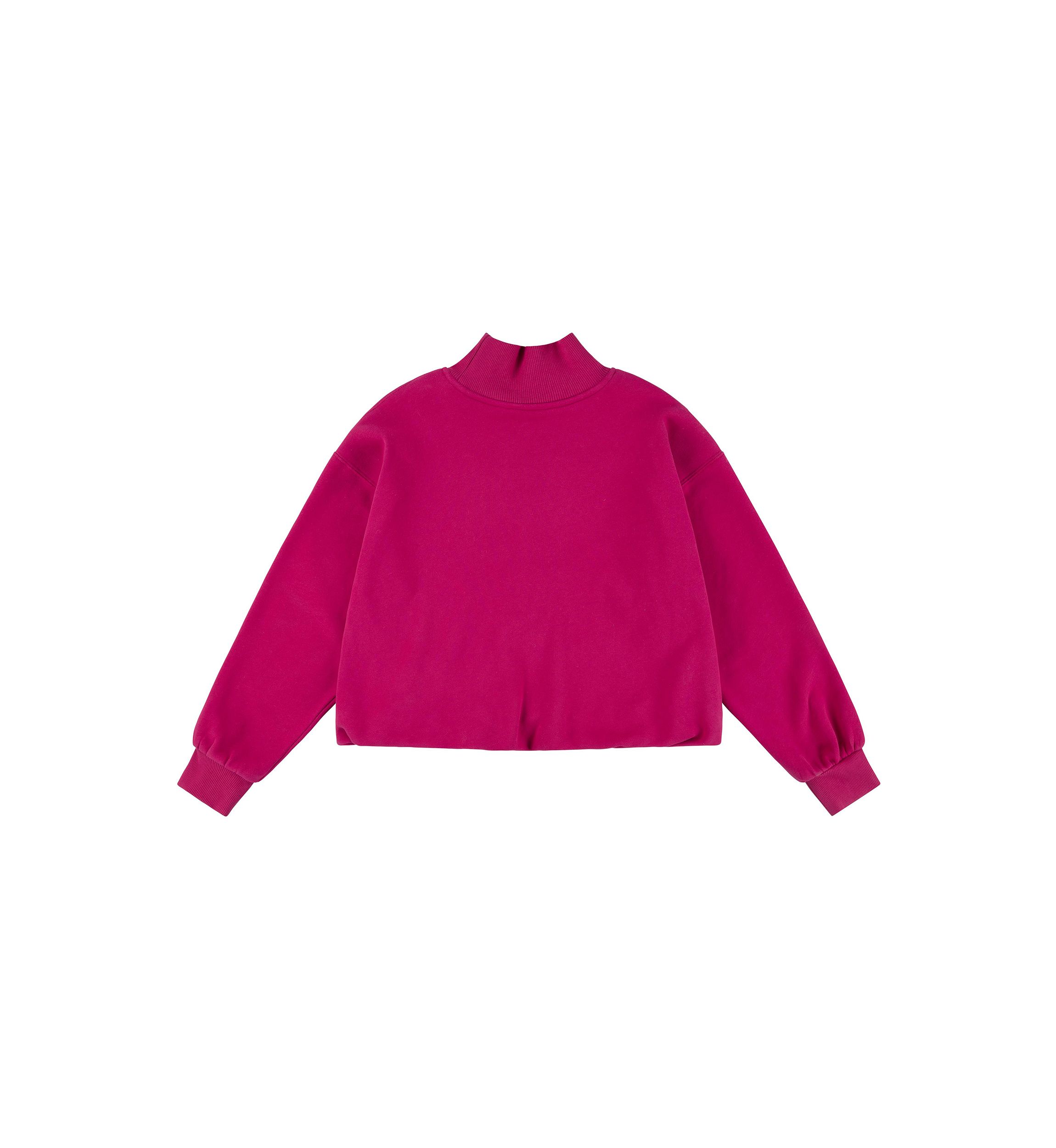 Girls 7-16 Mock Neck Bubble Knit Graphic Top