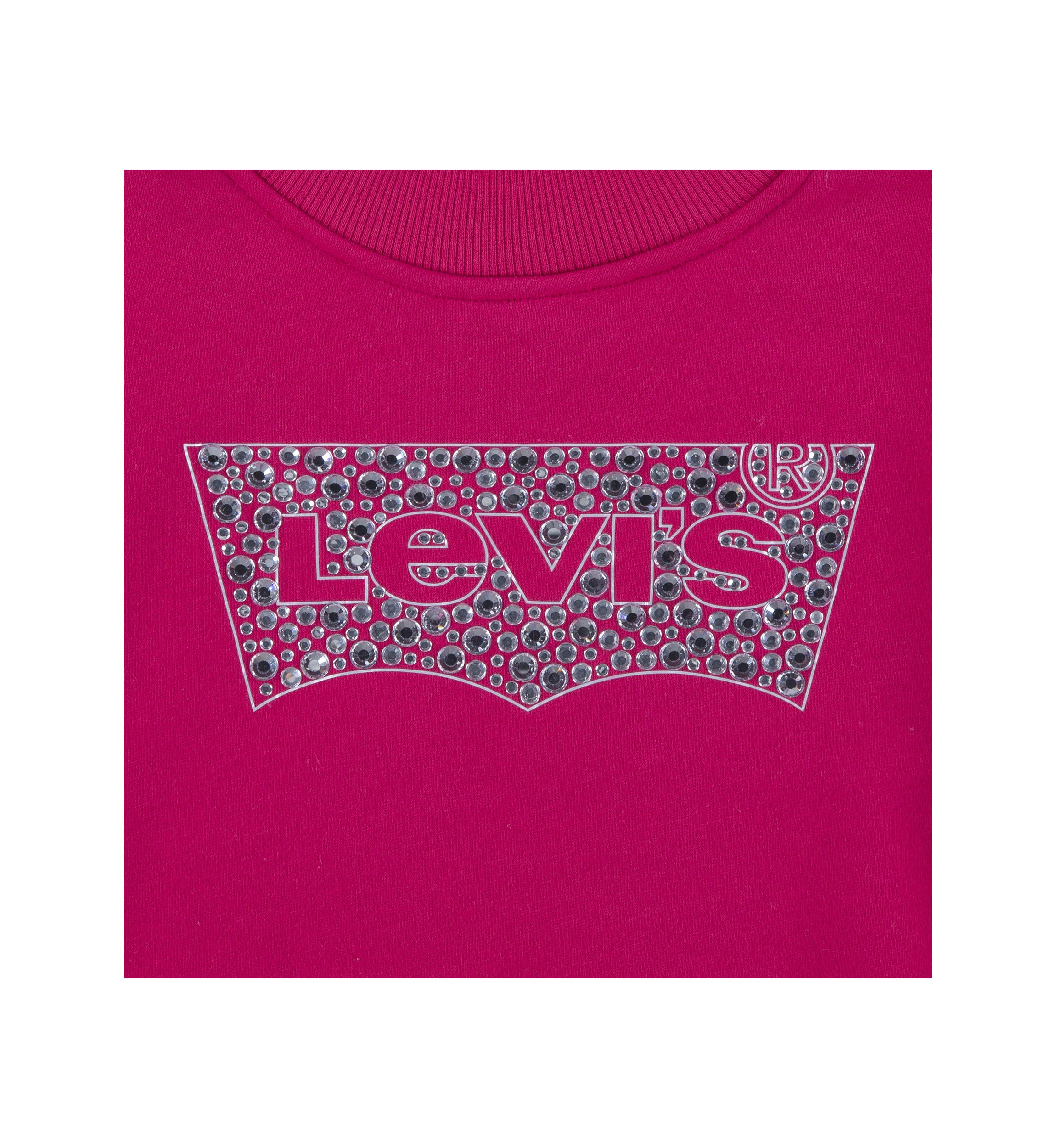 Girls 7-16 Mock Neck Bubble Knit Graphic Top