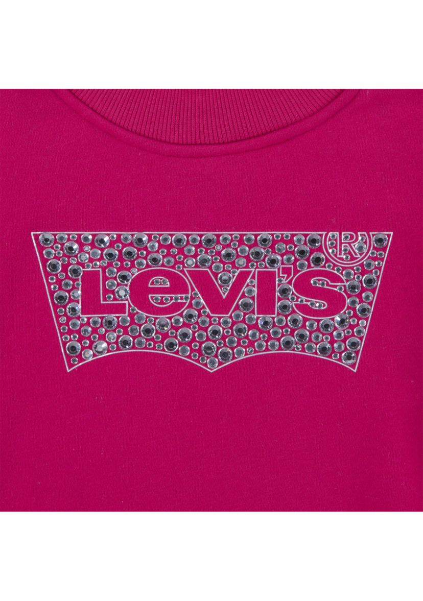 Girls 7-16 Mock Neck Bubble Knit Graphic Top