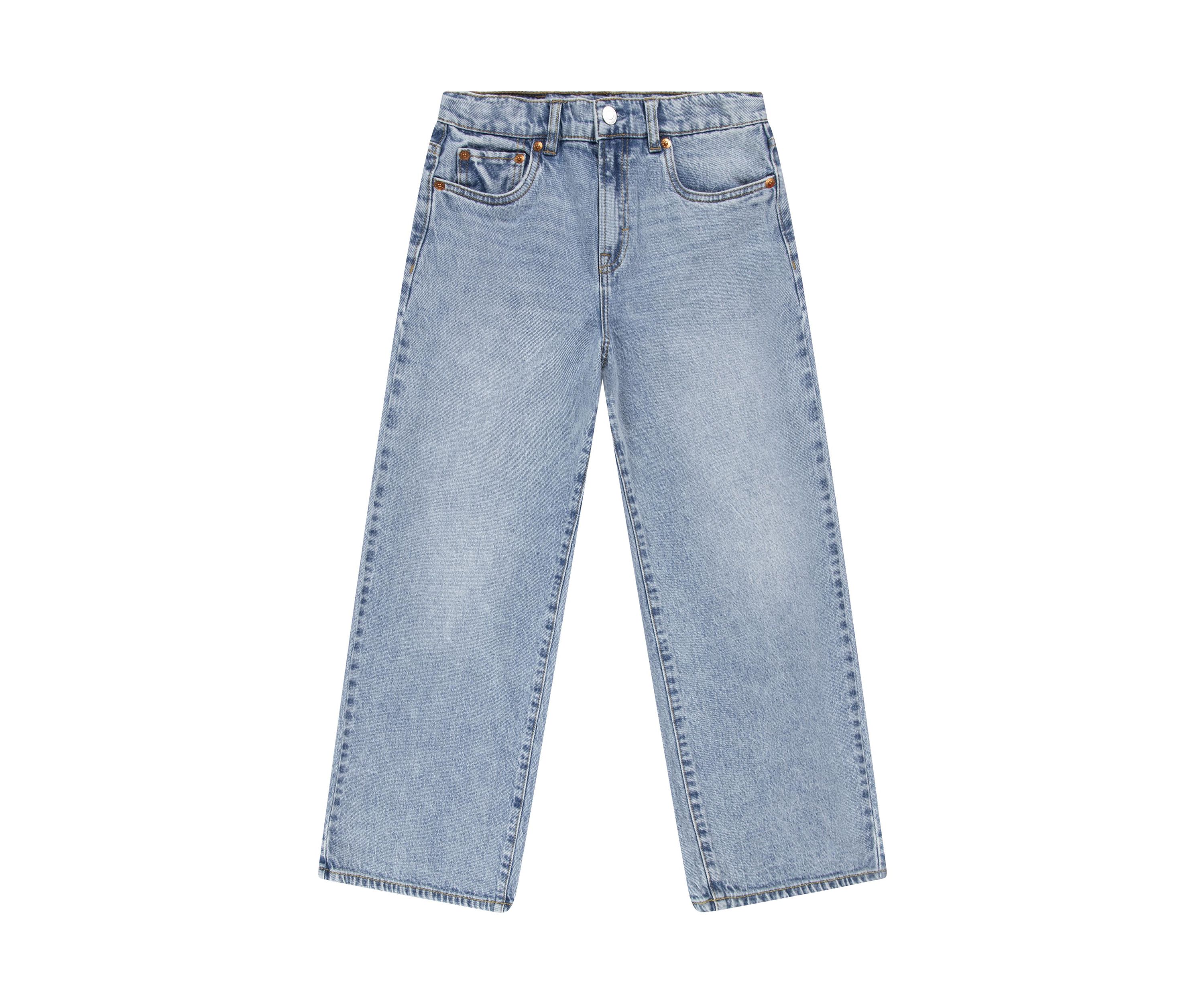 Girls 7-16 High Rise Baggy Jeans