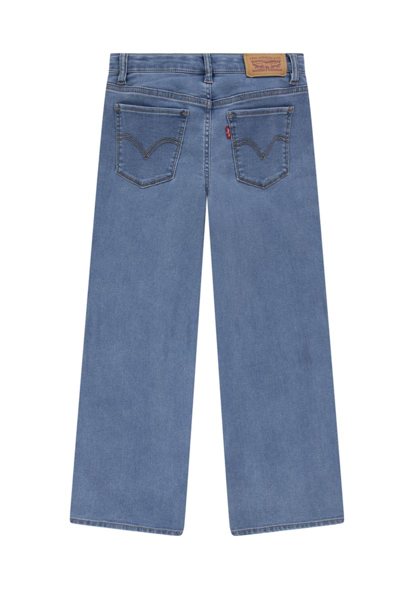 Girls 7-16 Wide Leg Denim Jeans