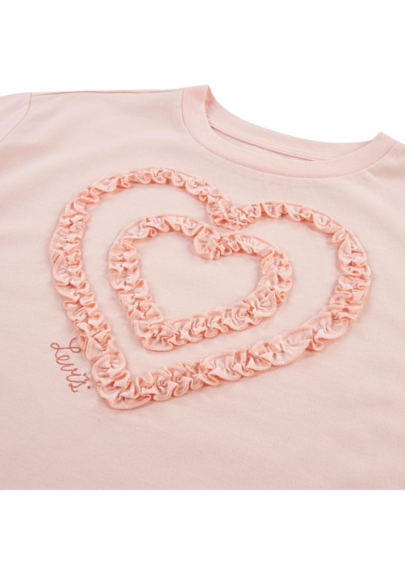 Girls 7-16 Heart Graphic T-Shirt 