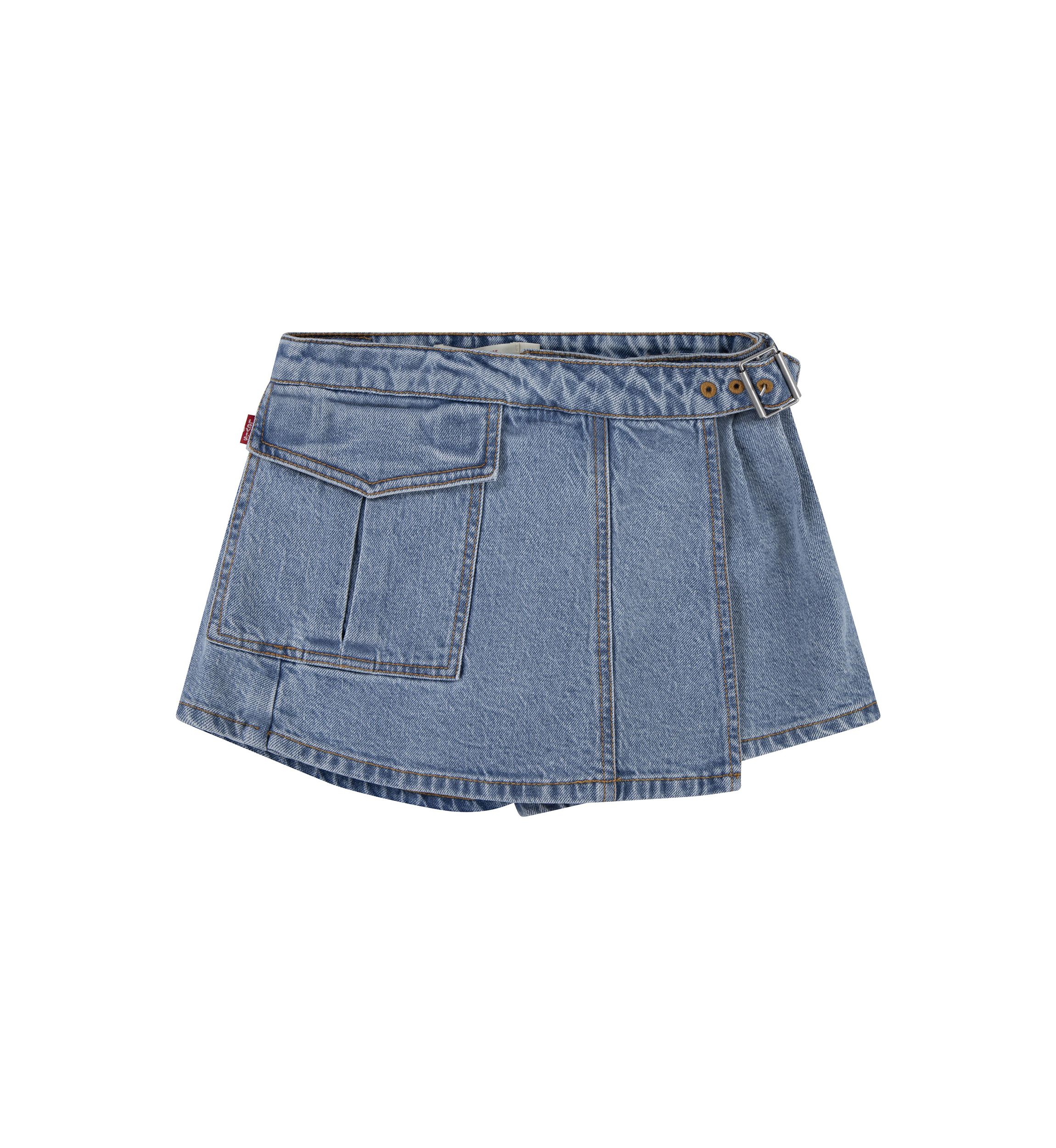 Girls 7-16 High Rise Cargo Skort