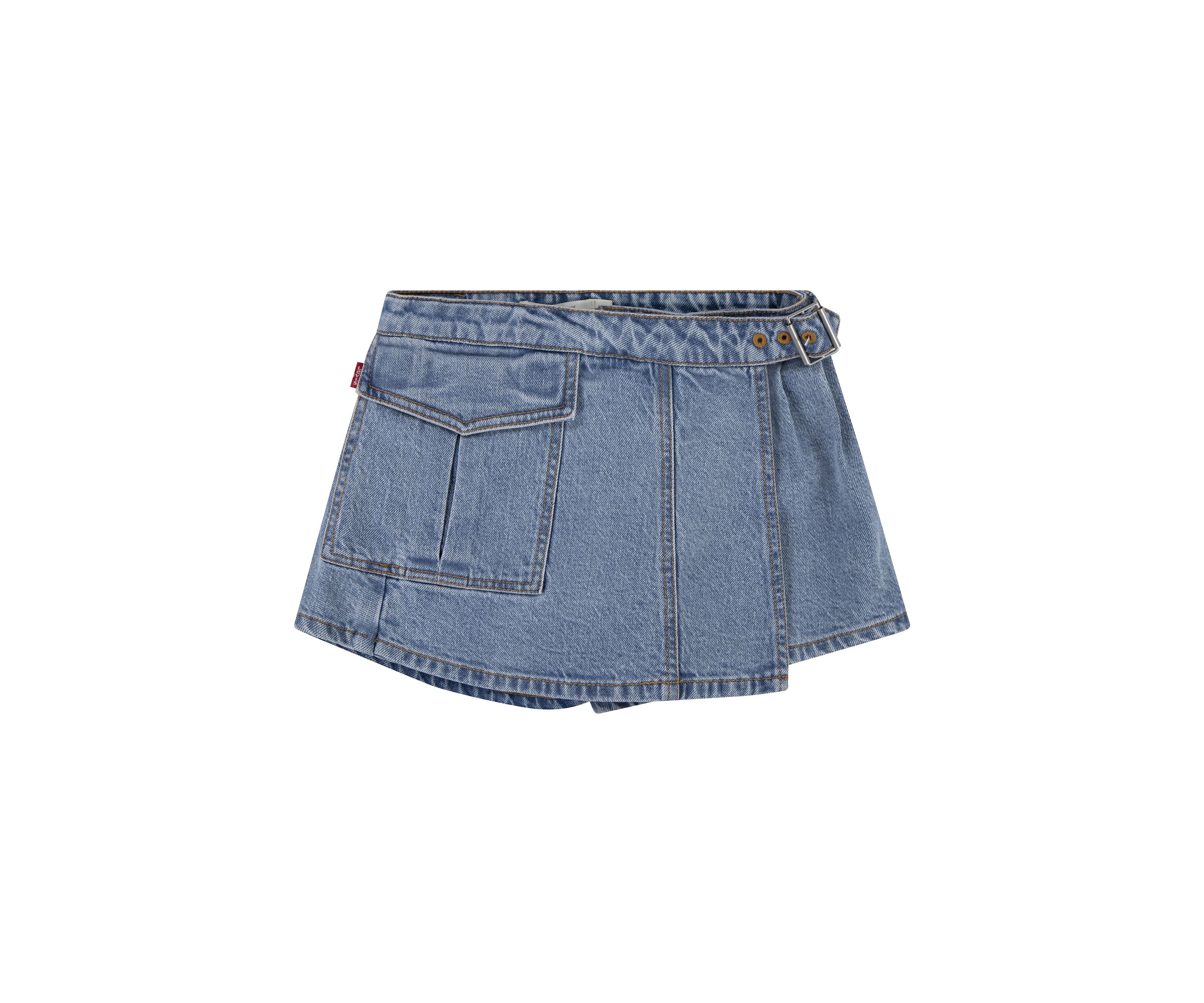 Girls 7-16 High Rise Cargo Skort