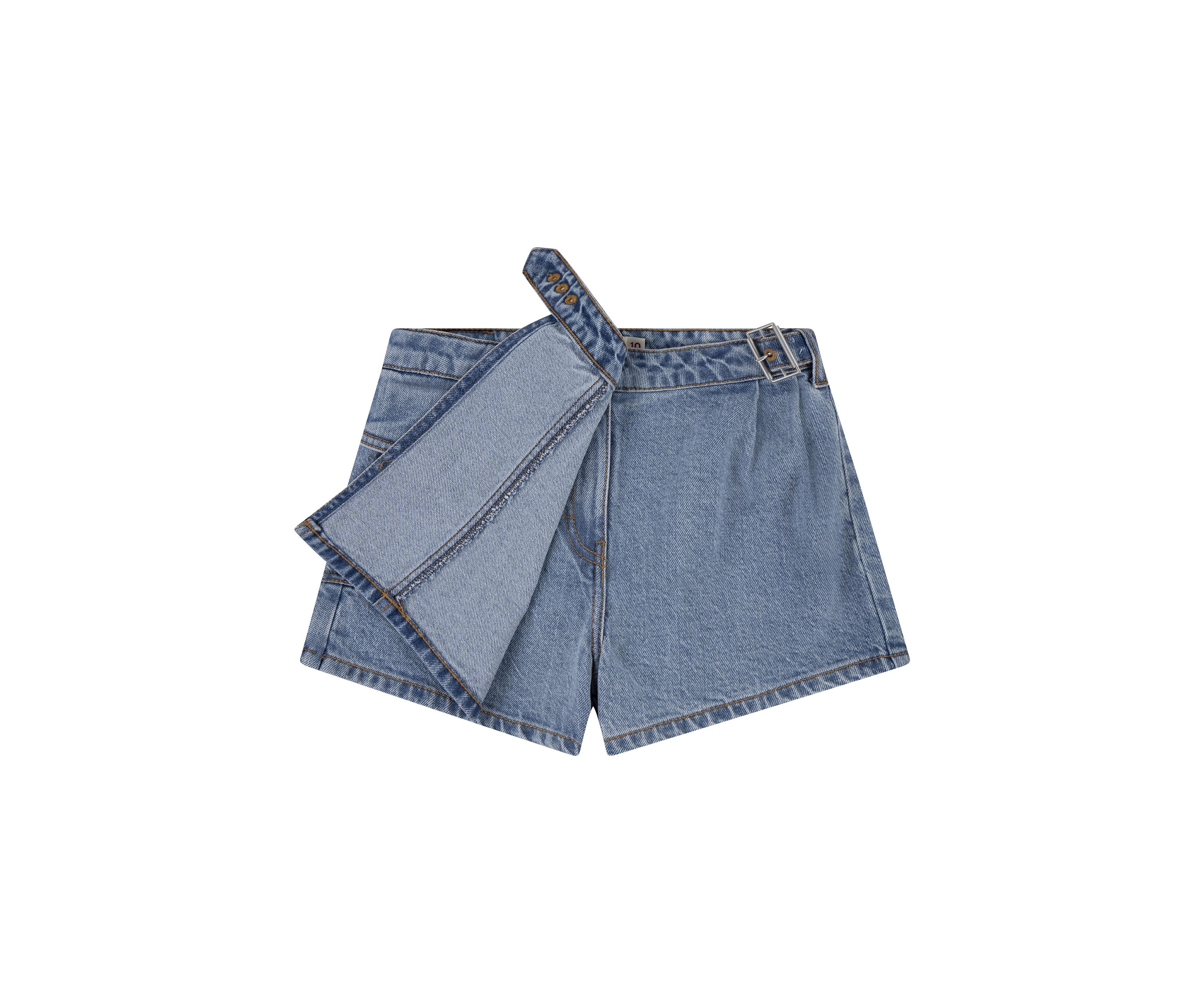 Girls 7-16 High Rise Cargo Skort