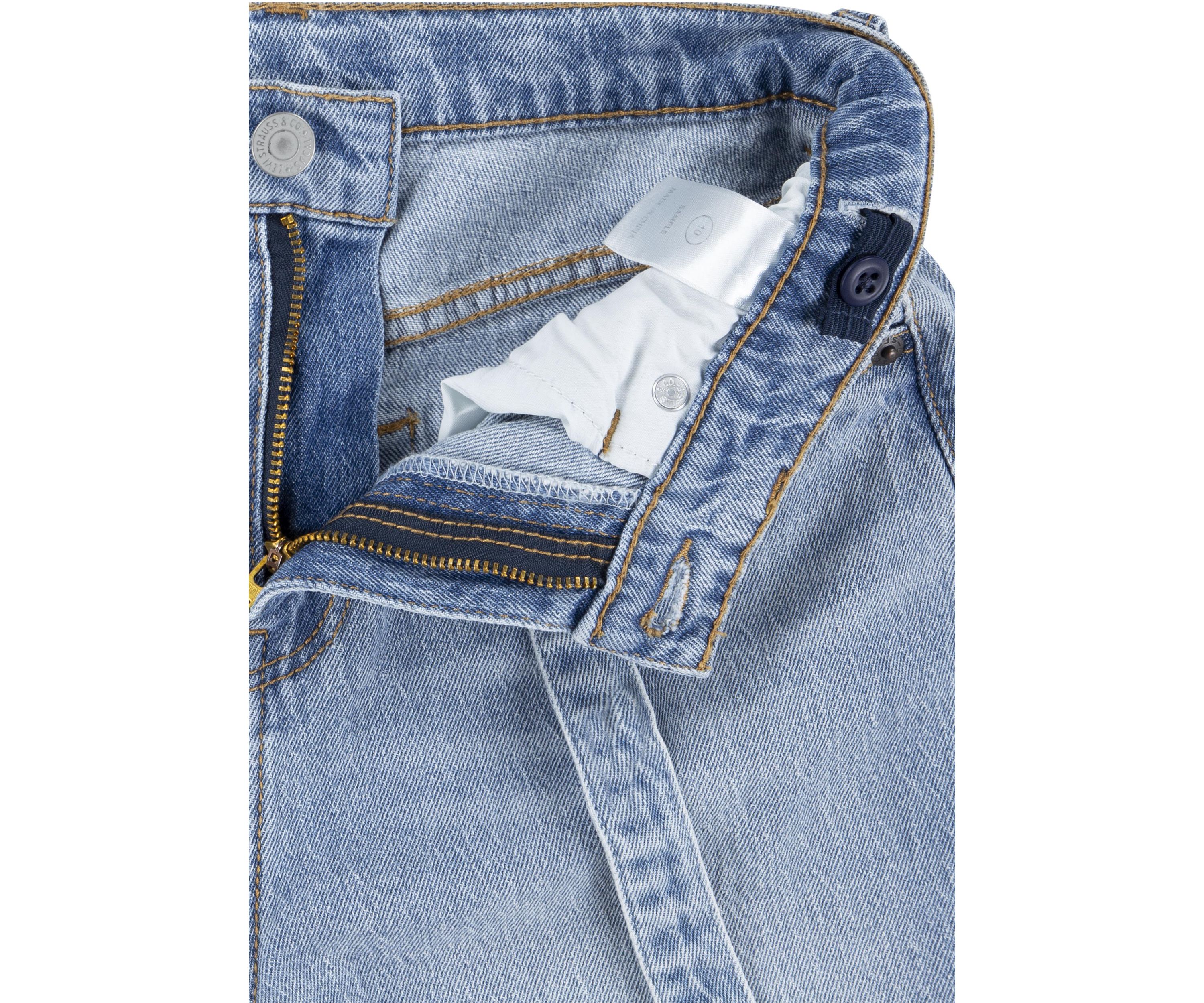 Girls 7-16 Extra Large Culotte Stretch Denim Jeans