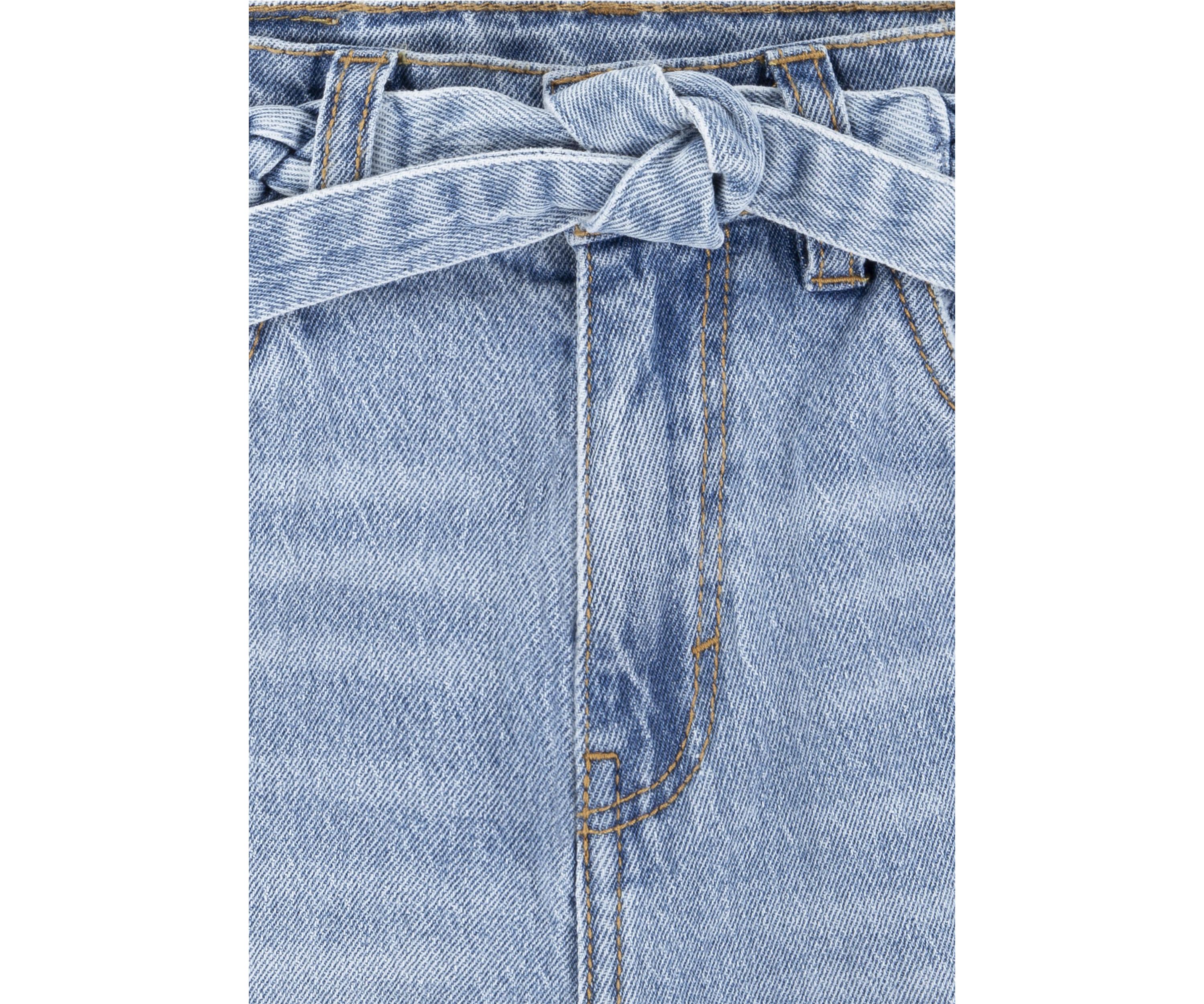 Girls 7-16 Extra Large Culotte Stretch Denim Jeans